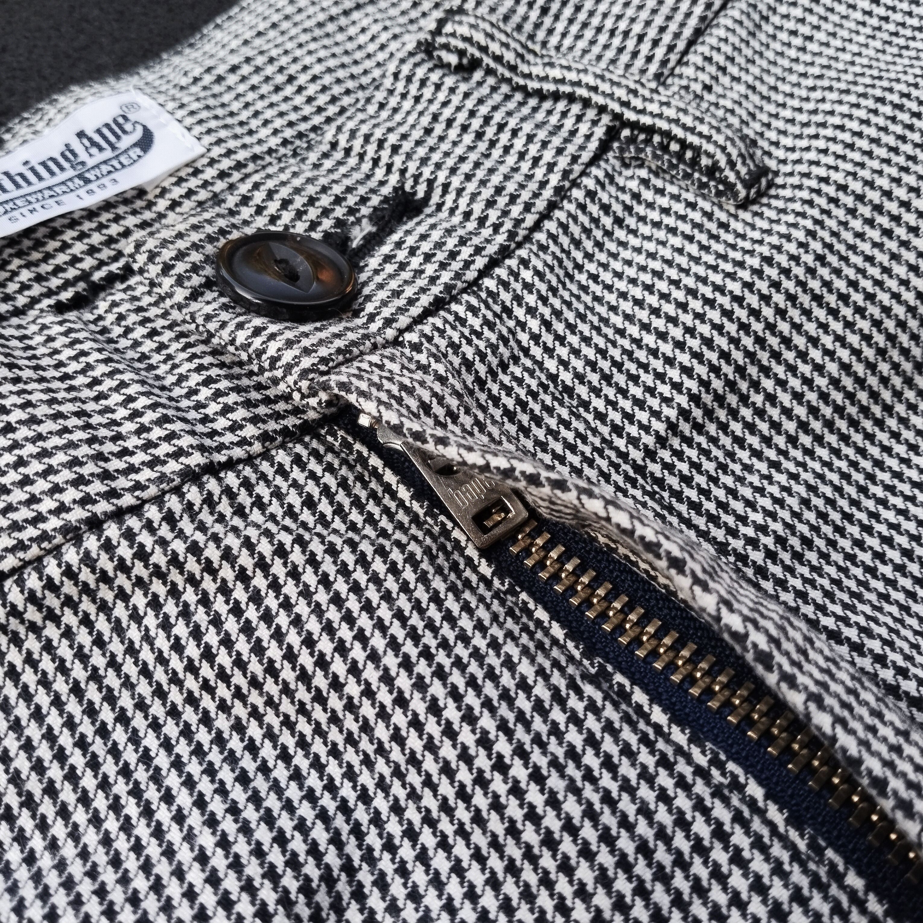 Bape 2010 Bape Houndstooth Pants Size US 34 / EU 50 - 4 Thumbnail