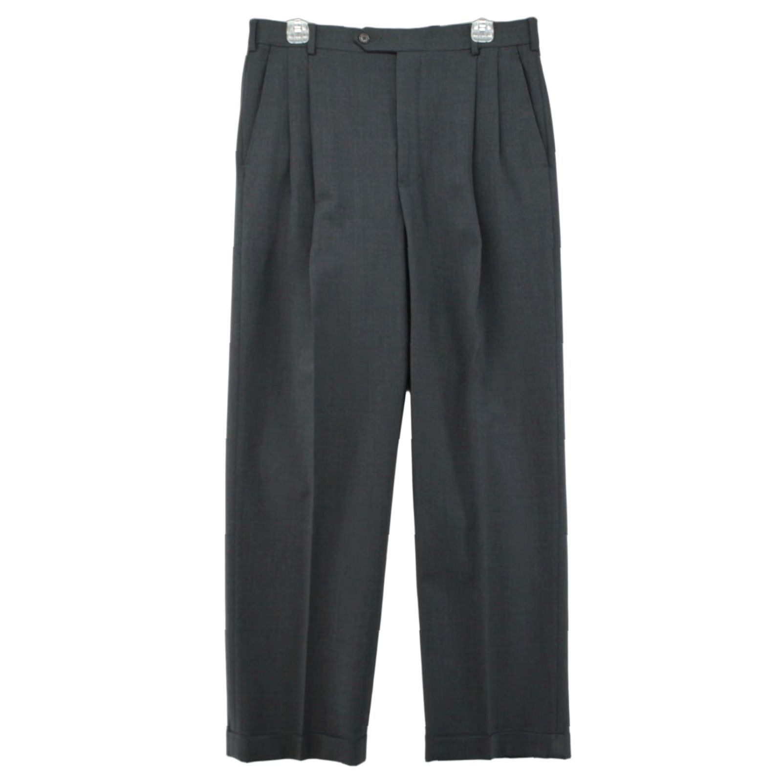 Brooks Brothers Brooks Brothers Dress Pants Men's 34x31 Dark Gray Wool Blend Stretch Classic Pants Regular 34 Gray Office Wear Men/City Preppy Size US 34 / EU 50 - 1 Thumbnail