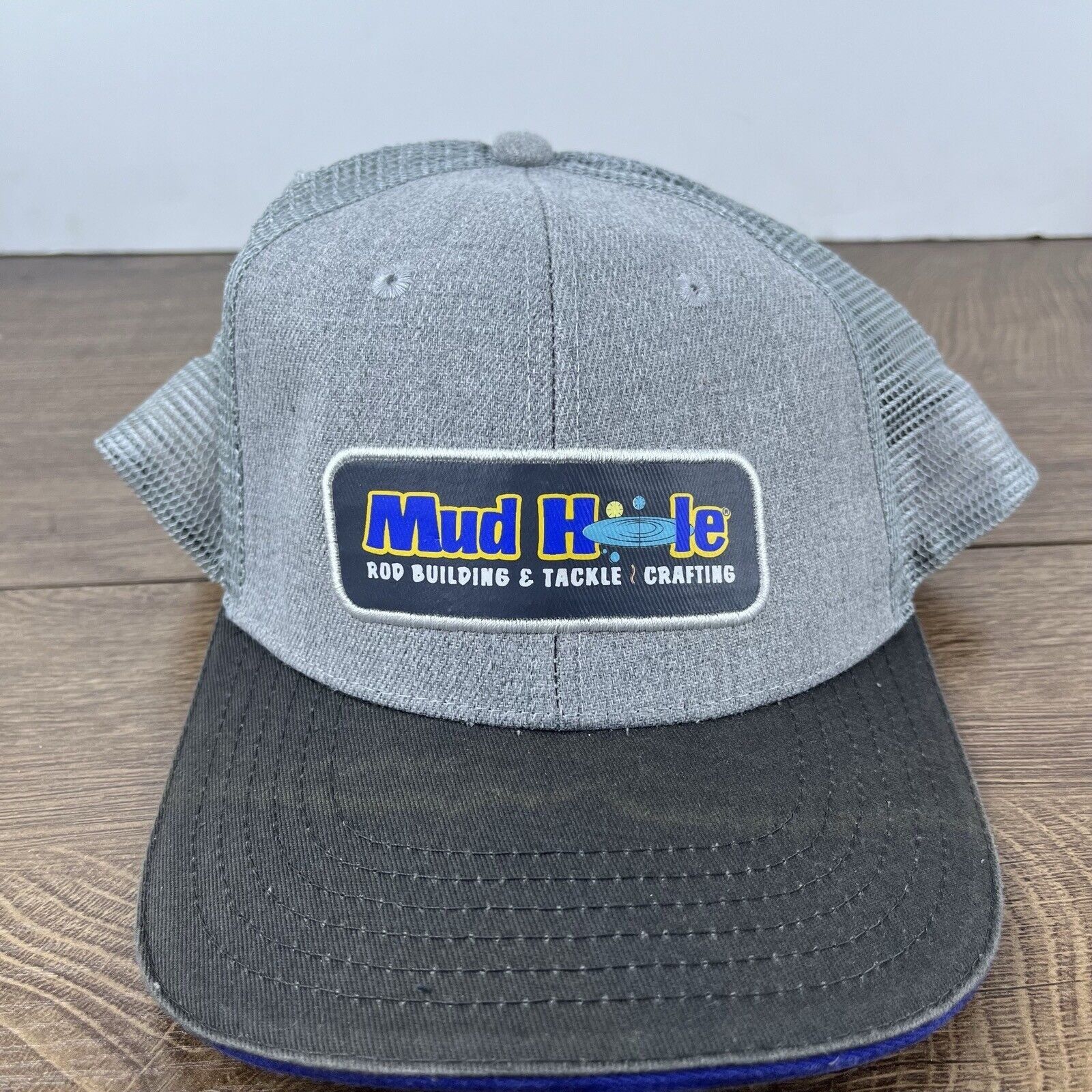 Other Mud Hole Hat Mud Hole Cap Snapback Hat Gray Adjustable Hat A Size ONE SIZE - 5 Thumbnail
