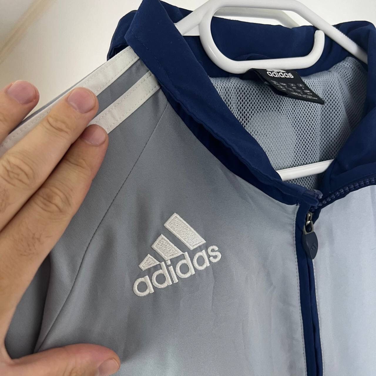 Adidas Adidas Vintage 90s Retro Zip Jacket Y2K Style Baggy Fit Size US M / EU 48-50 / 2 - 3 Thumbnail