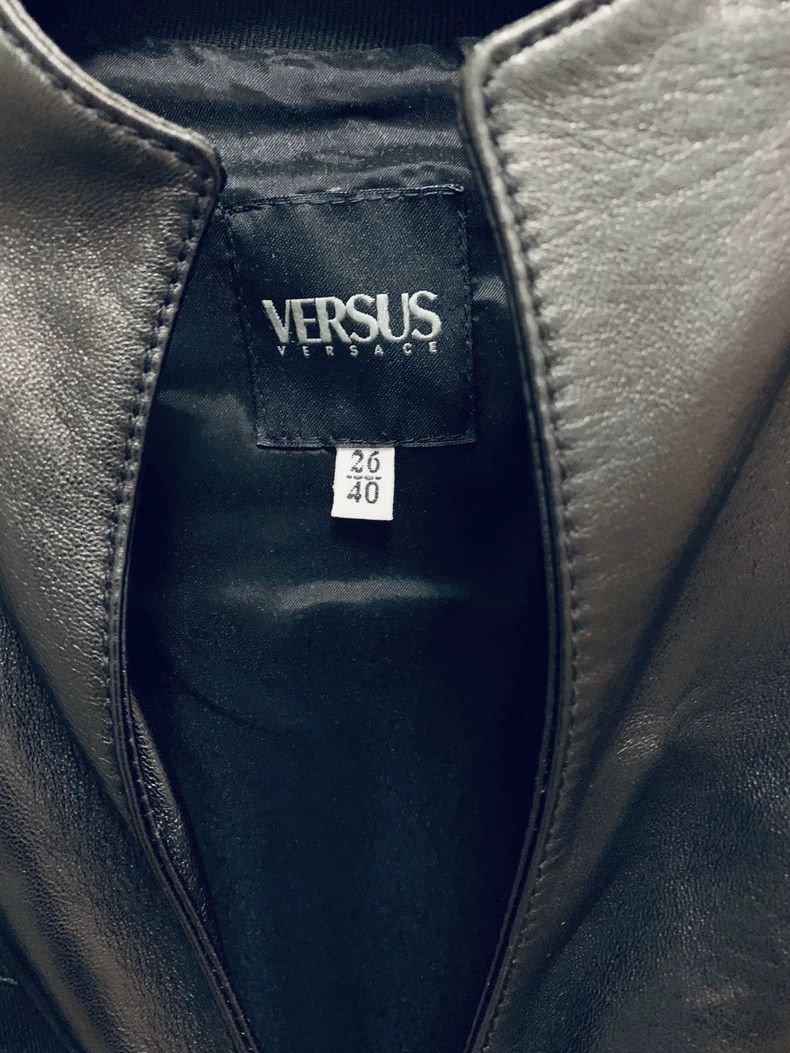 Versace Versace Sheepskin panelled jacket with a waist Size S / US 4 / IT 40 - 2 Thumbnail