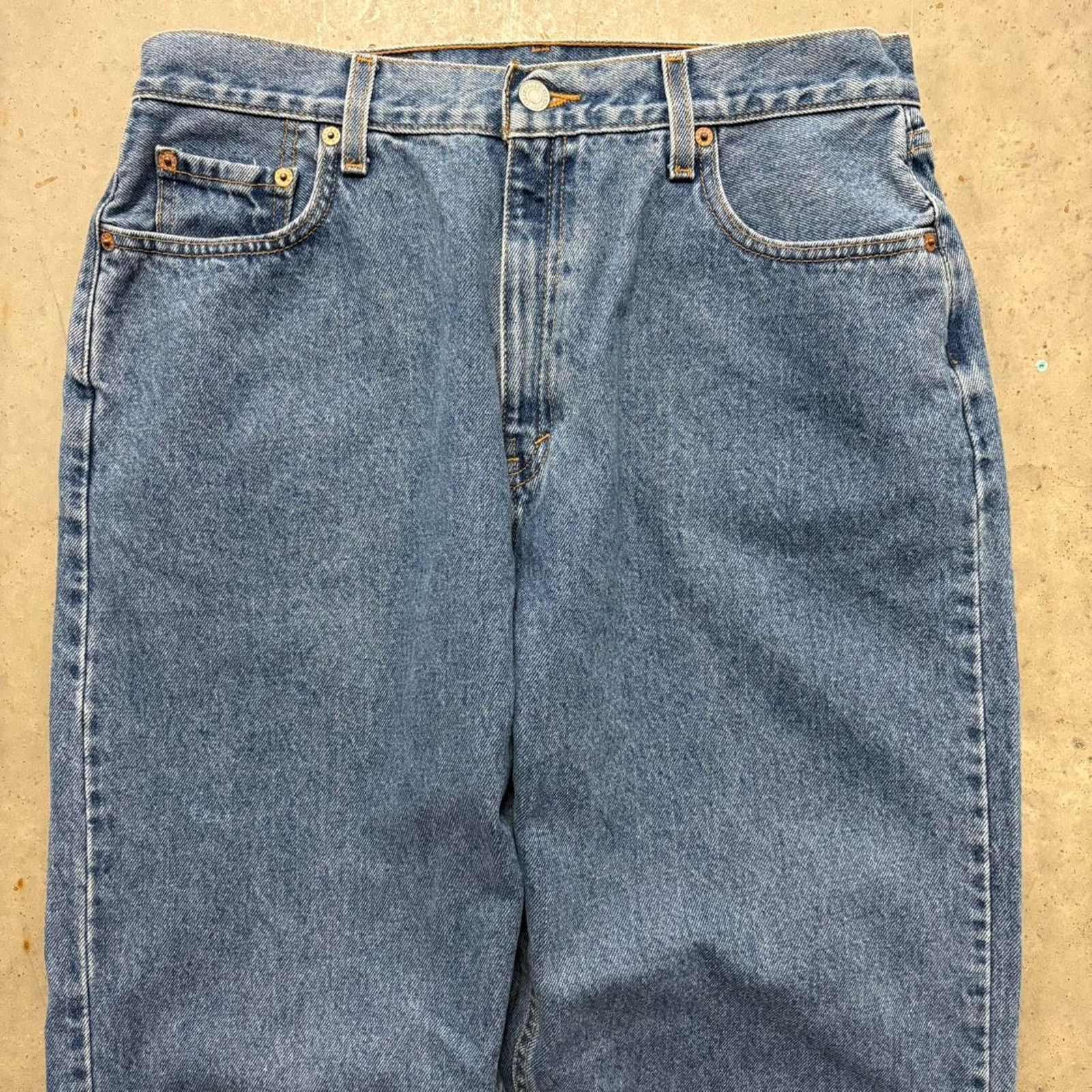 Japanese Brand × Levi's × Vintage Crazy Vintage 90s Levi's 560 Loose Straight Leg Denim Jeans Size US 32 / EU 48 - 2 Thumbnail