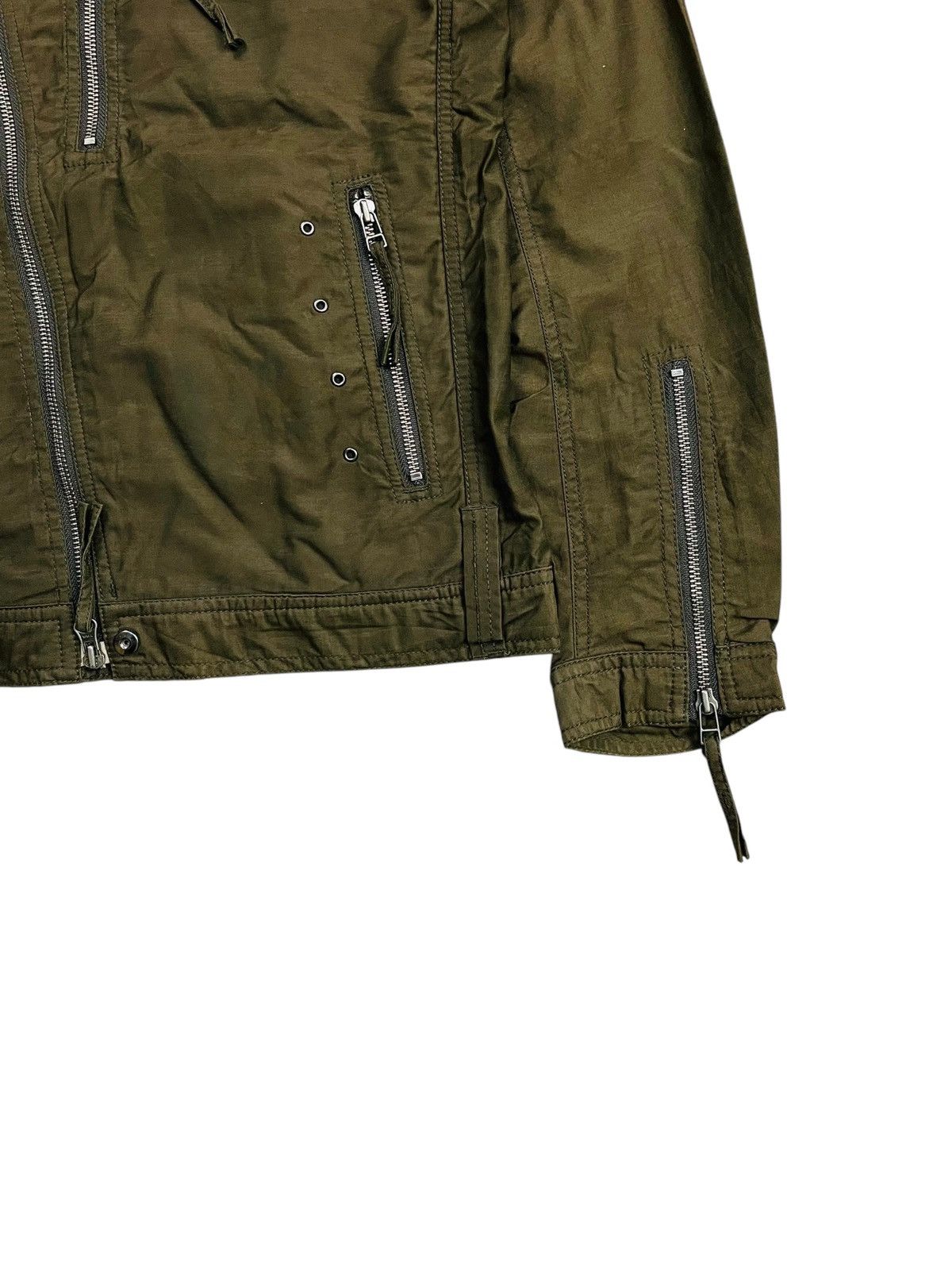 If Six Was Nine 2000s Nicole Club - Multizipper Rider Jacket Size US M / EU 48-50 / 2 - 5 Thumbnail
