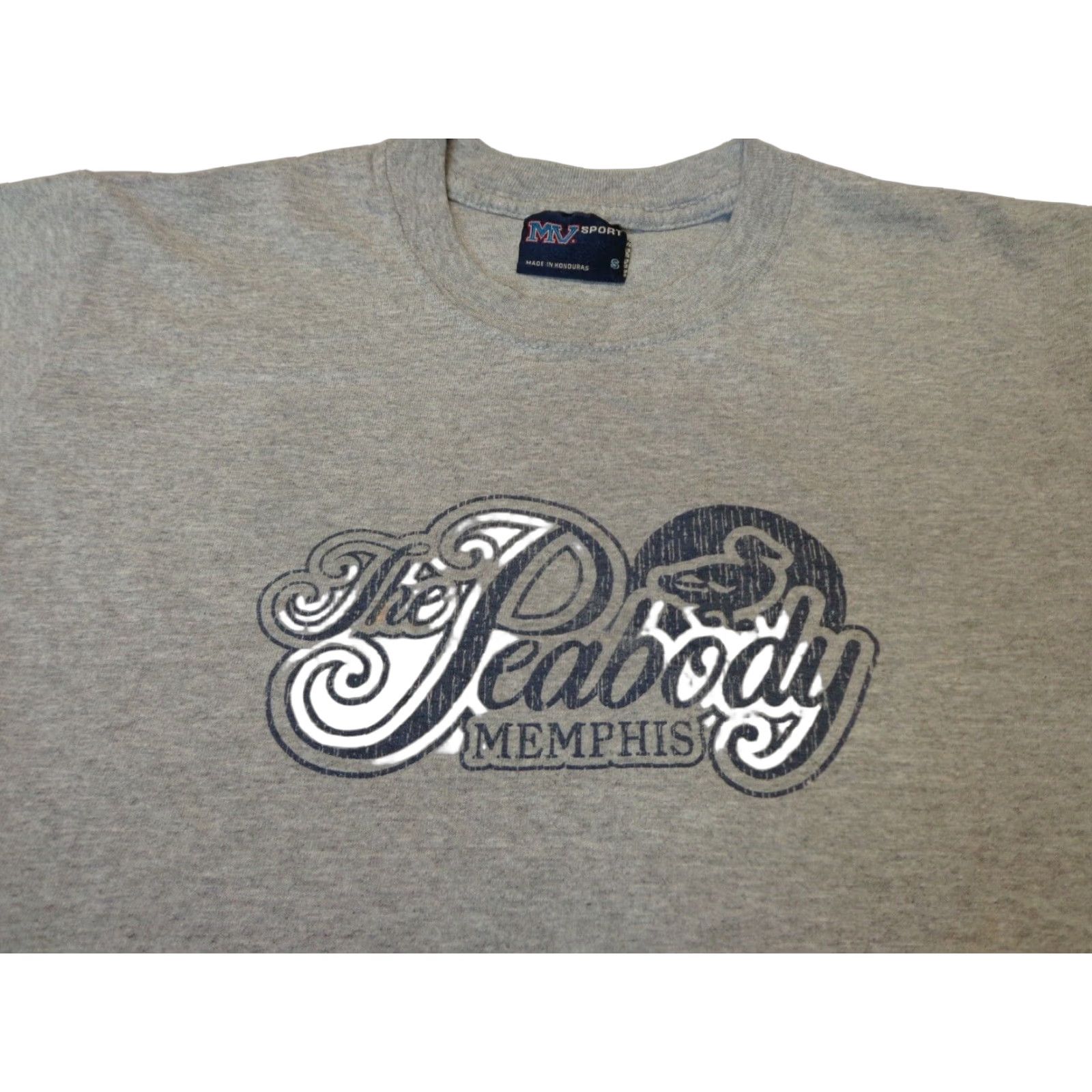 Vintage MV Sport T Shirt Small Gray The Peabody Hotel Memphis TN Men Size US S / EU 44-46 / 1 - 1 Thumbnail