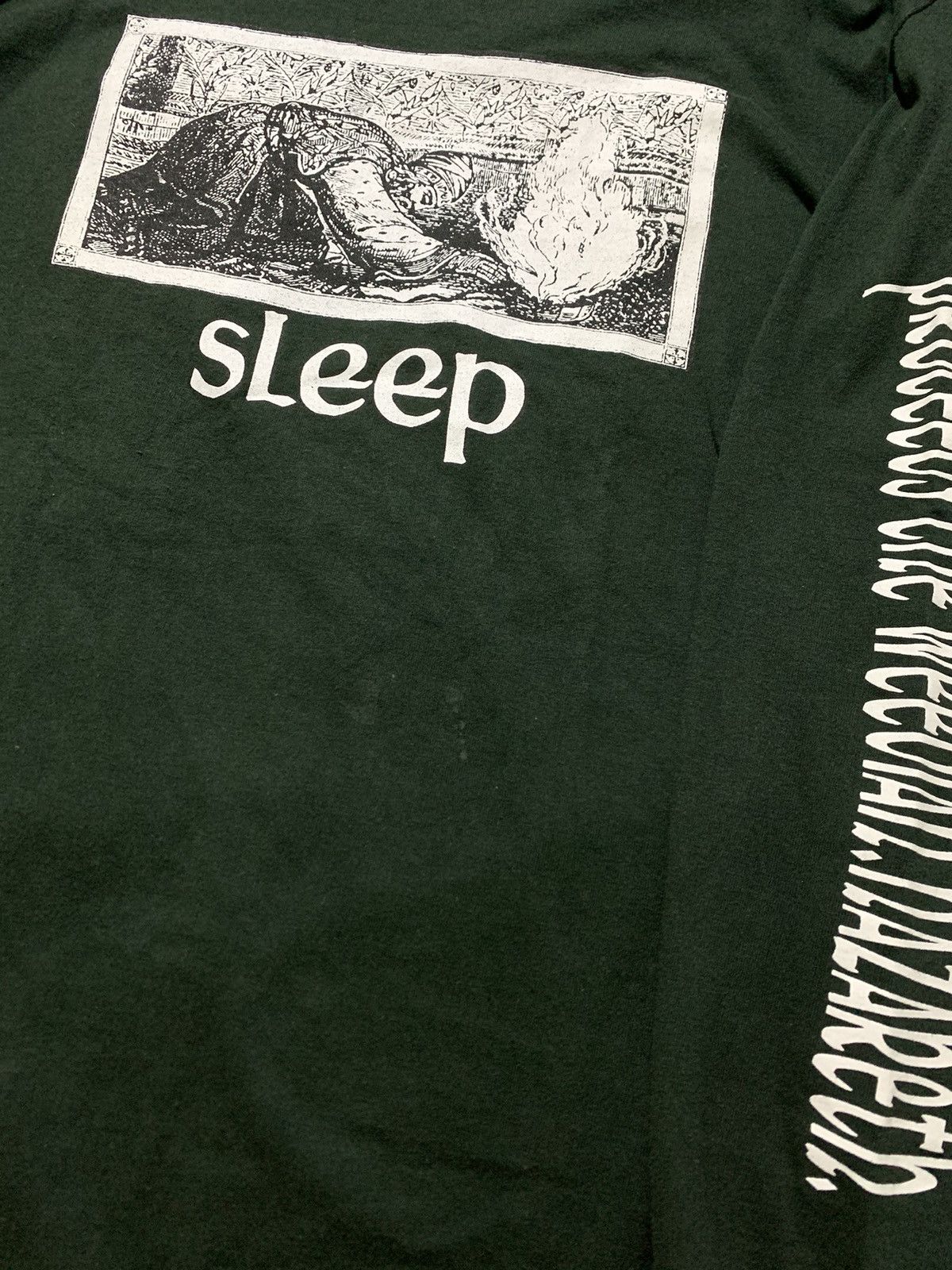 Band Tees × Vintage 2000s Vintage Sleep Band Proceeds The Weedian Nazareth Shirt Size US M / EU 48-50 / 2 - 2 Thumbnail