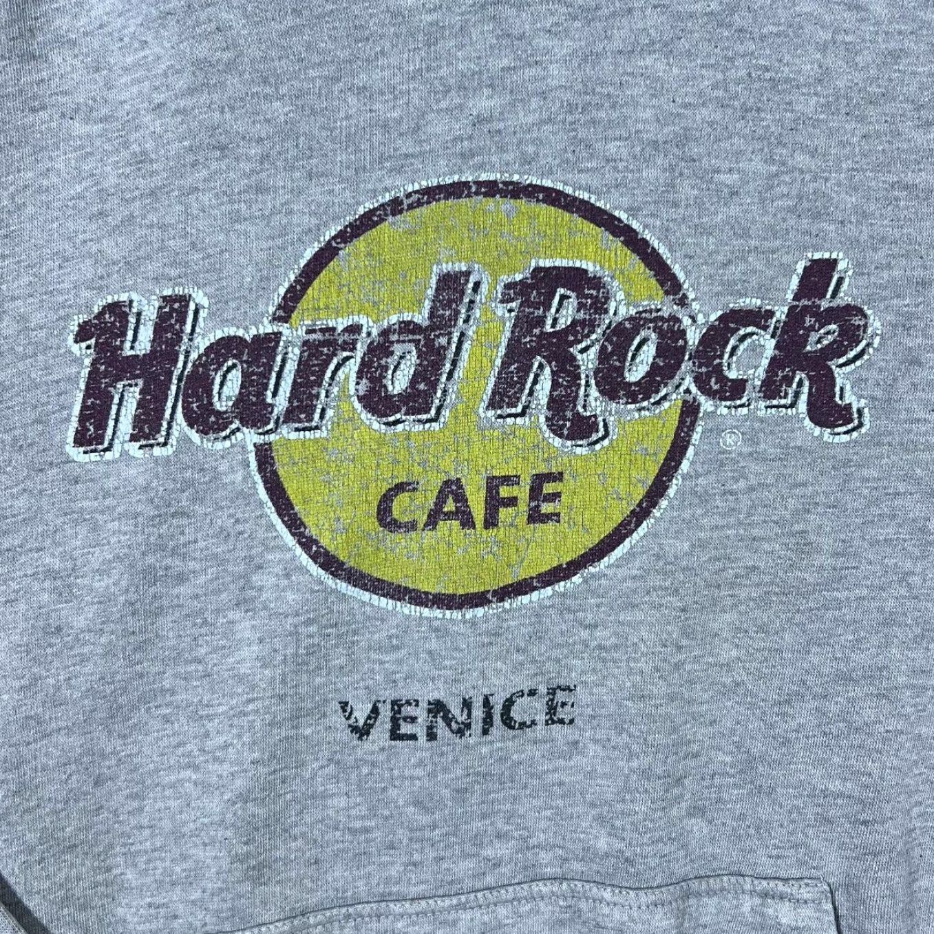 Hard Rock Cafe Hard Rock Cafe Venice Distressed Style Souvenir Graphic Grey Hoodie Women's Small Shirt/Hoodie Cookies? Size S / US 4 / IT 40 - 3 Thumbnail
