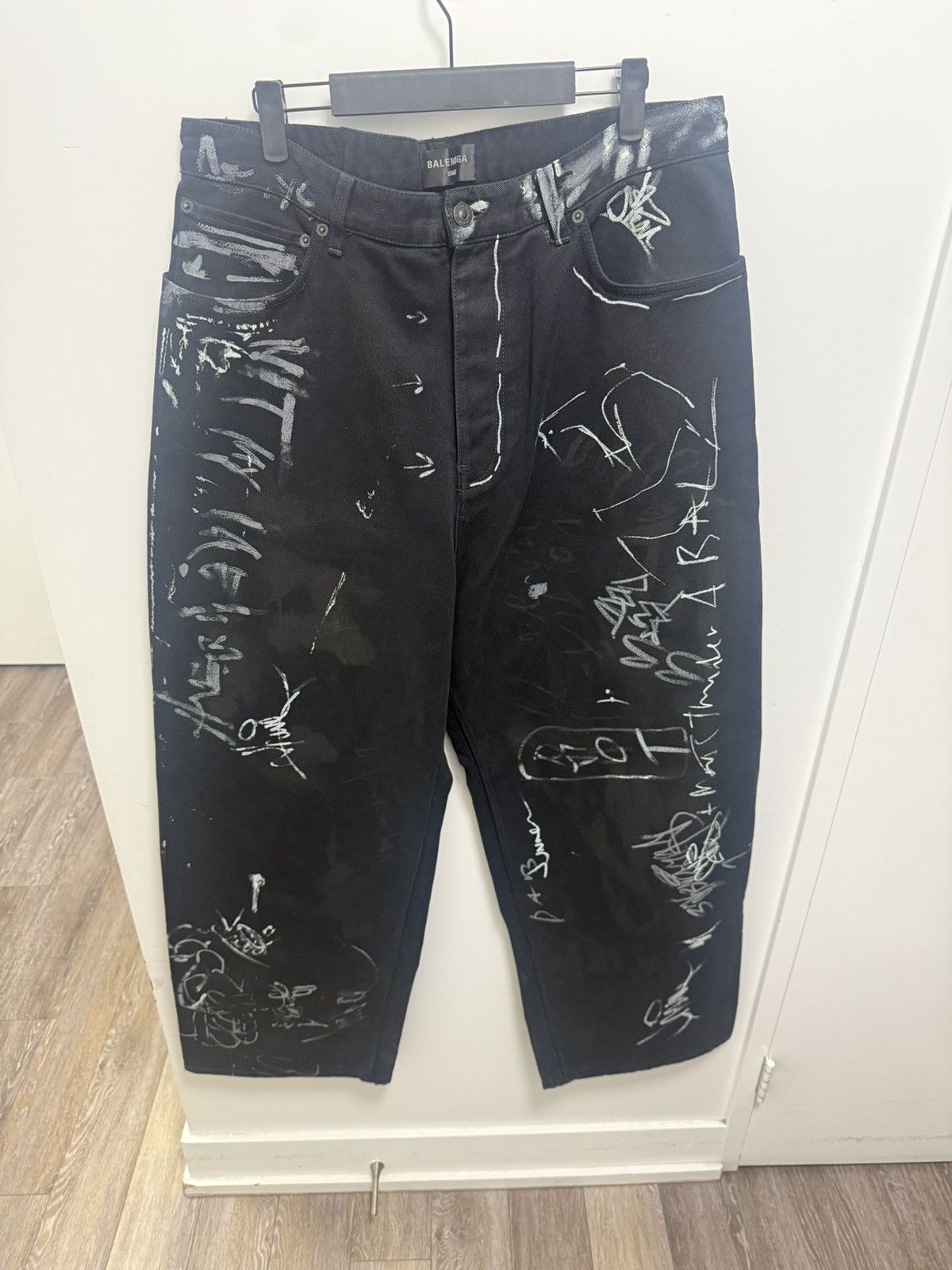 Balenciaga graffiti jeans