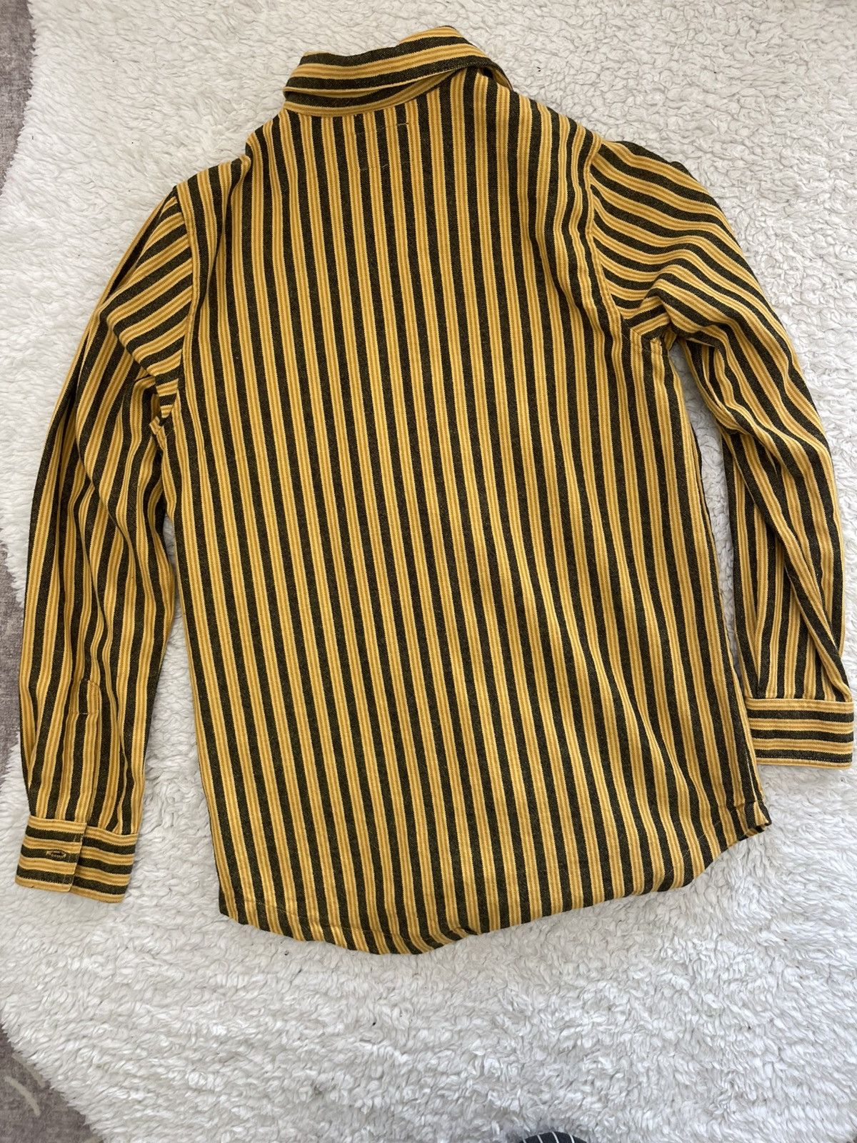 Stussy Stussy piper long sleeve workwear striped shirt Size XS / US 0-2 / IT 36-38 - 5 Thumbnail