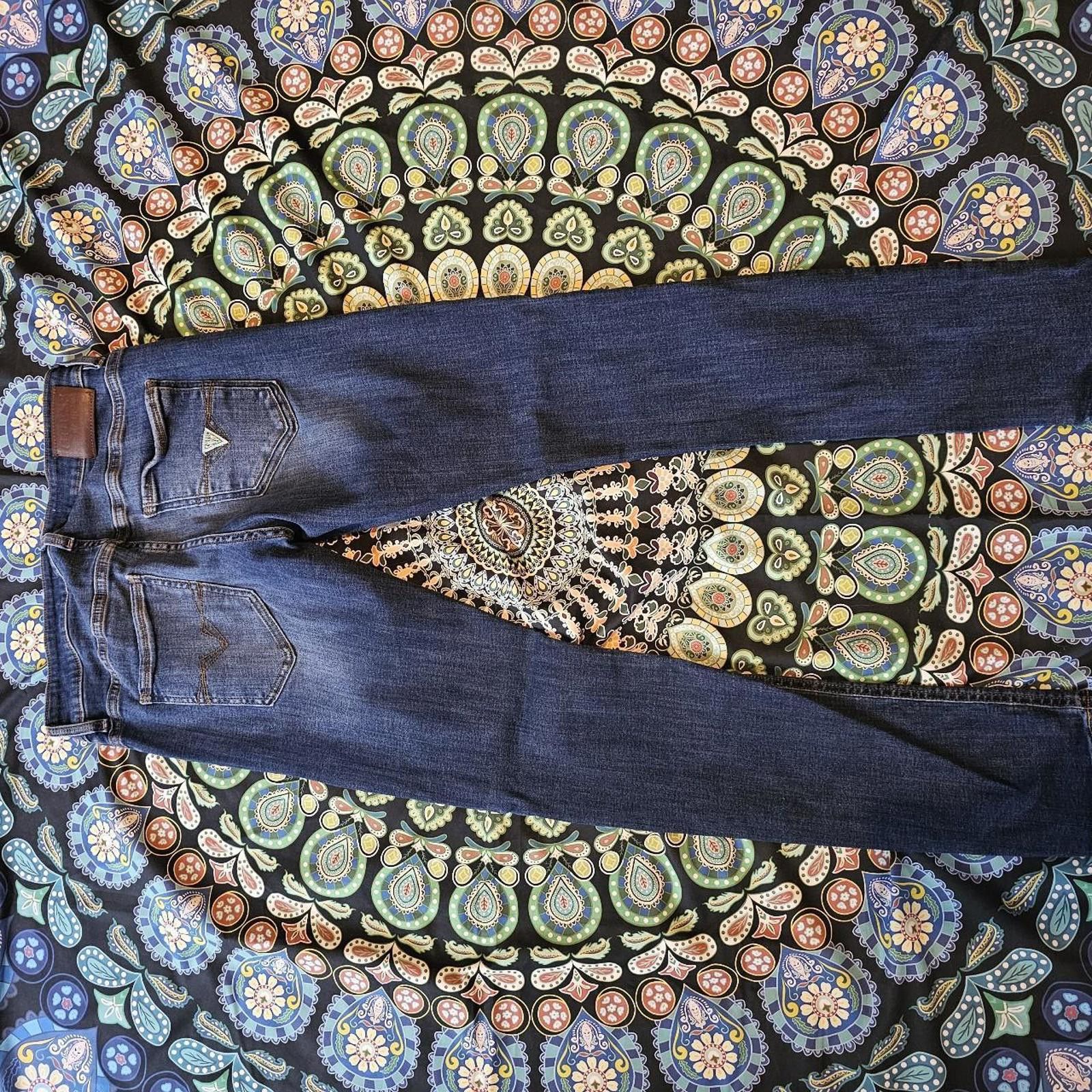 Guess Guess Men's Blue Skinny Jeans Size US 31 - 8 Thumbnail