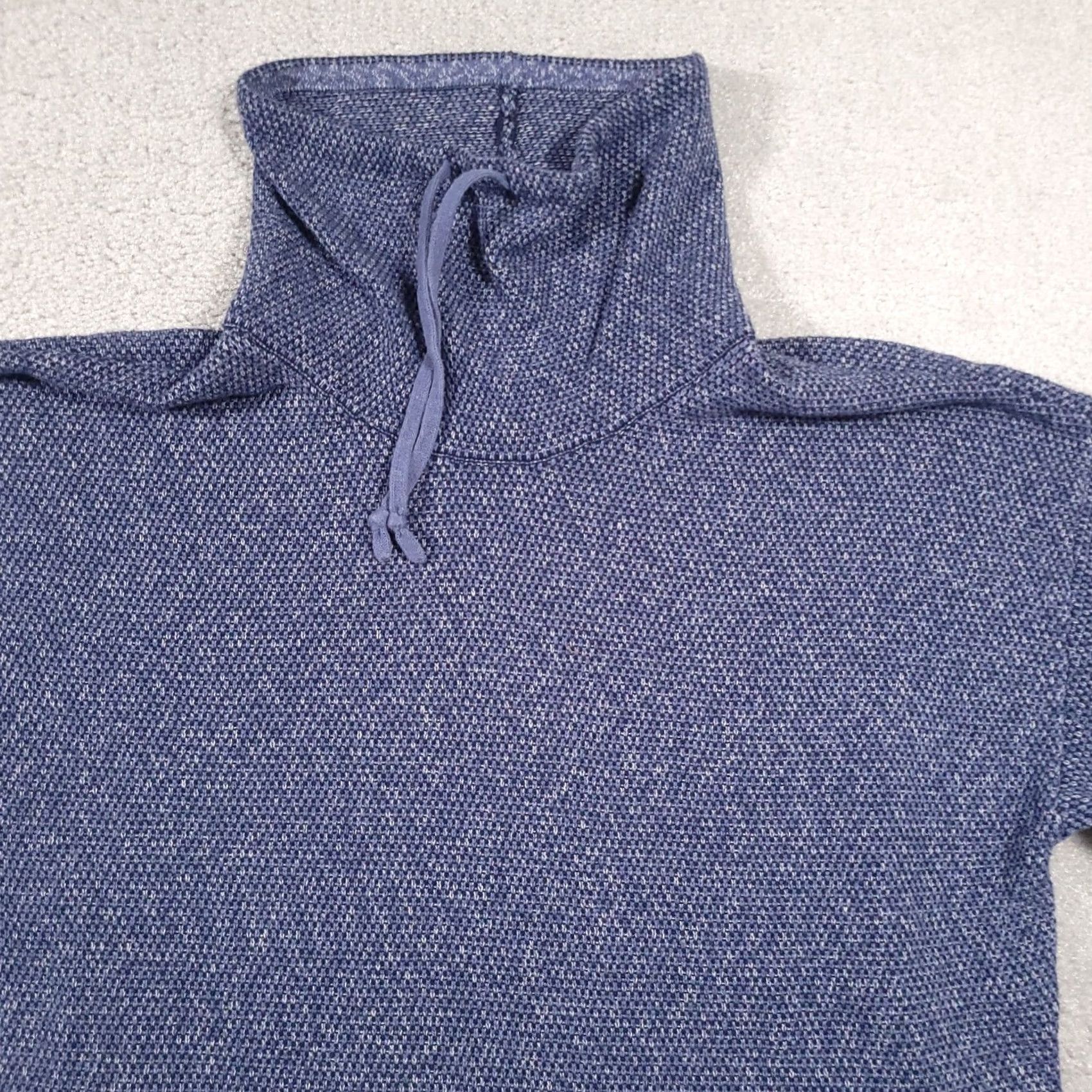 J. Jill Pure Jill J. Jill High Neck Sweater Womens Small Blue Knit Athletic 1/2 Sleeve Size S / US 4 / IT 40 - 3 Thumbnail