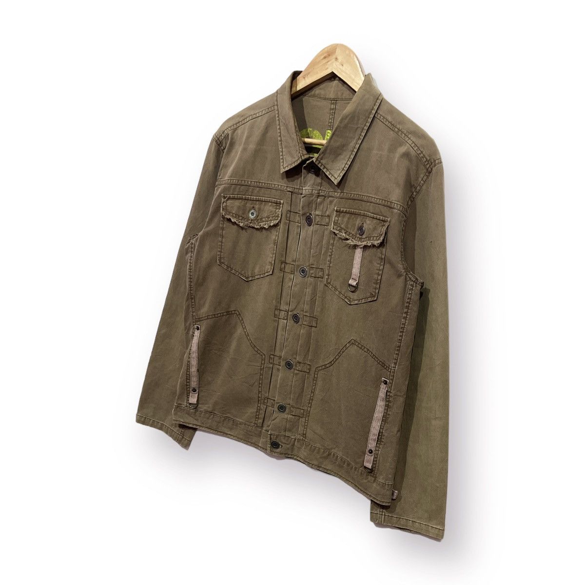 Japanese Brand 🔥 Typo Graphical Nois bondage rider jacket Size US S / EU 44-46 / 1 - 2 Thumbnail