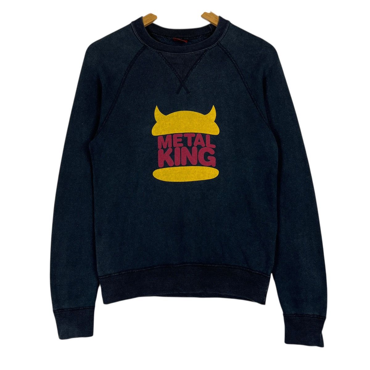 Hysteric Glamour 🔥 Vintage Hysteric Glamour Metal King Sweatshirt Size US S / EU 44-46 / 1 - 3 Thumbnail