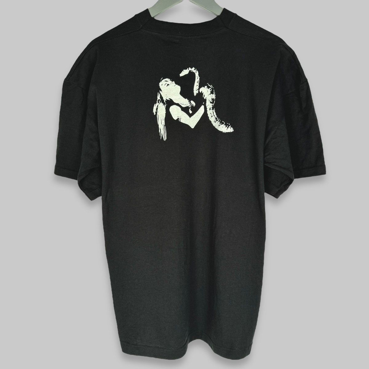 Band Tees Vintage 90s Doro Pesch Snake Music Screen Stars T Shirt Size US XL / EU 56 / 4 - 2 Thumbnail
