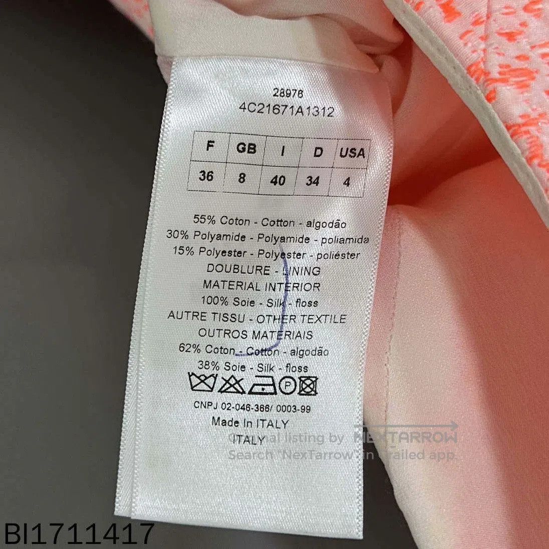 Dior pink sleeveless dress by Dior. Size US 36 / EU 52 - 5 Thumbnail
