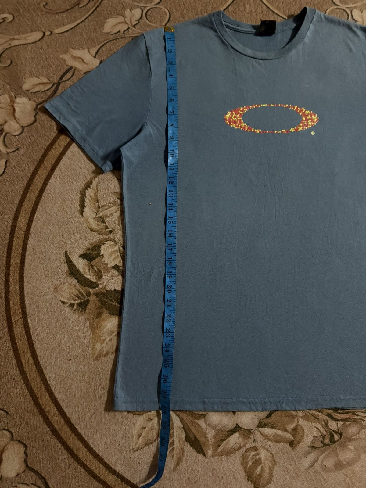 Oakley OAKLEY Big Logo Spell Out Back Side T-Shirt Size US L / EU 52-54 / 3 - 14 Thumbnail