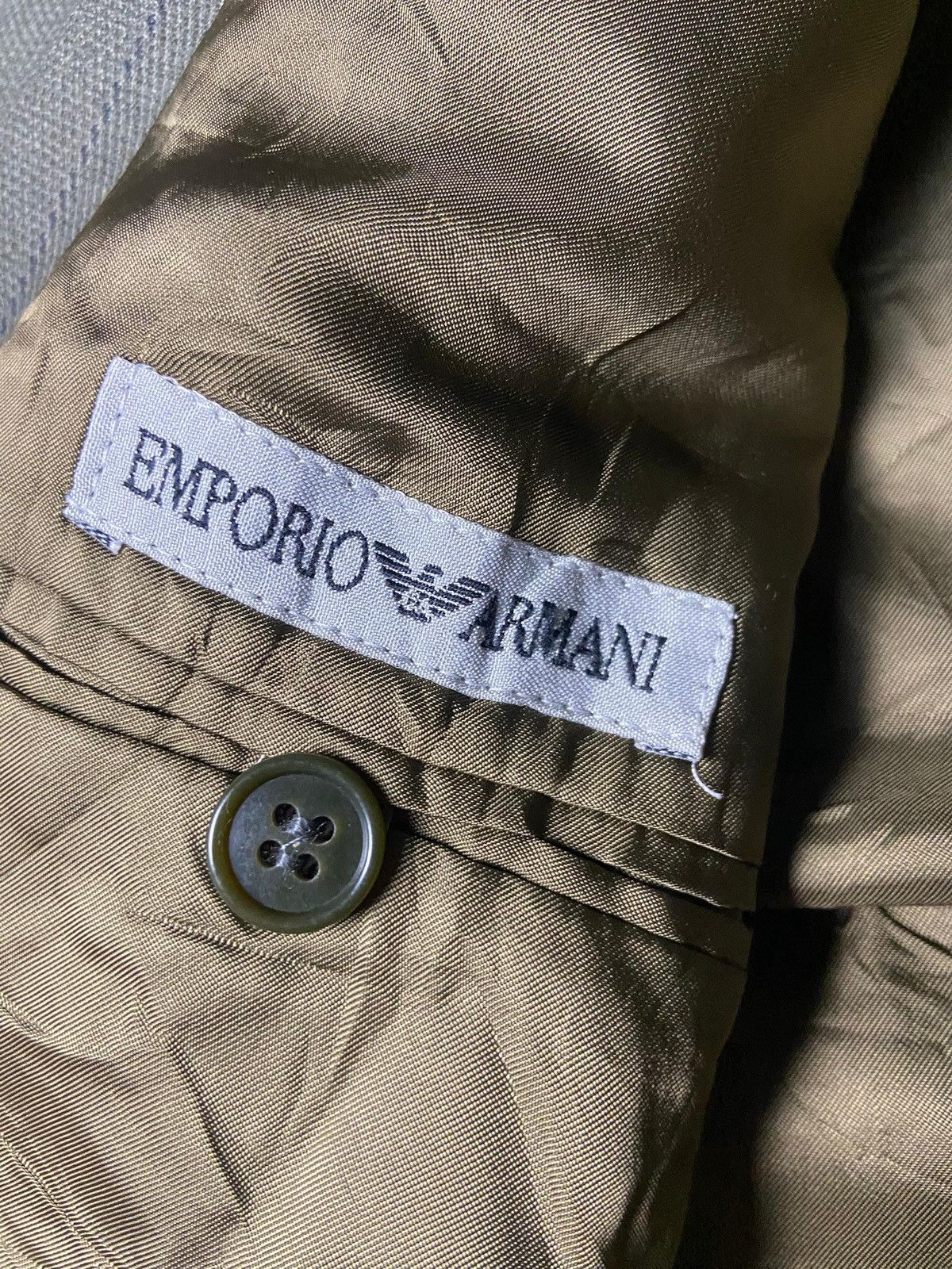Emporio Armani Vintage Emporio Armani Double Breasted Blazer (168) Size US S / EU 44-46 / 1 - 7 Thumbnail