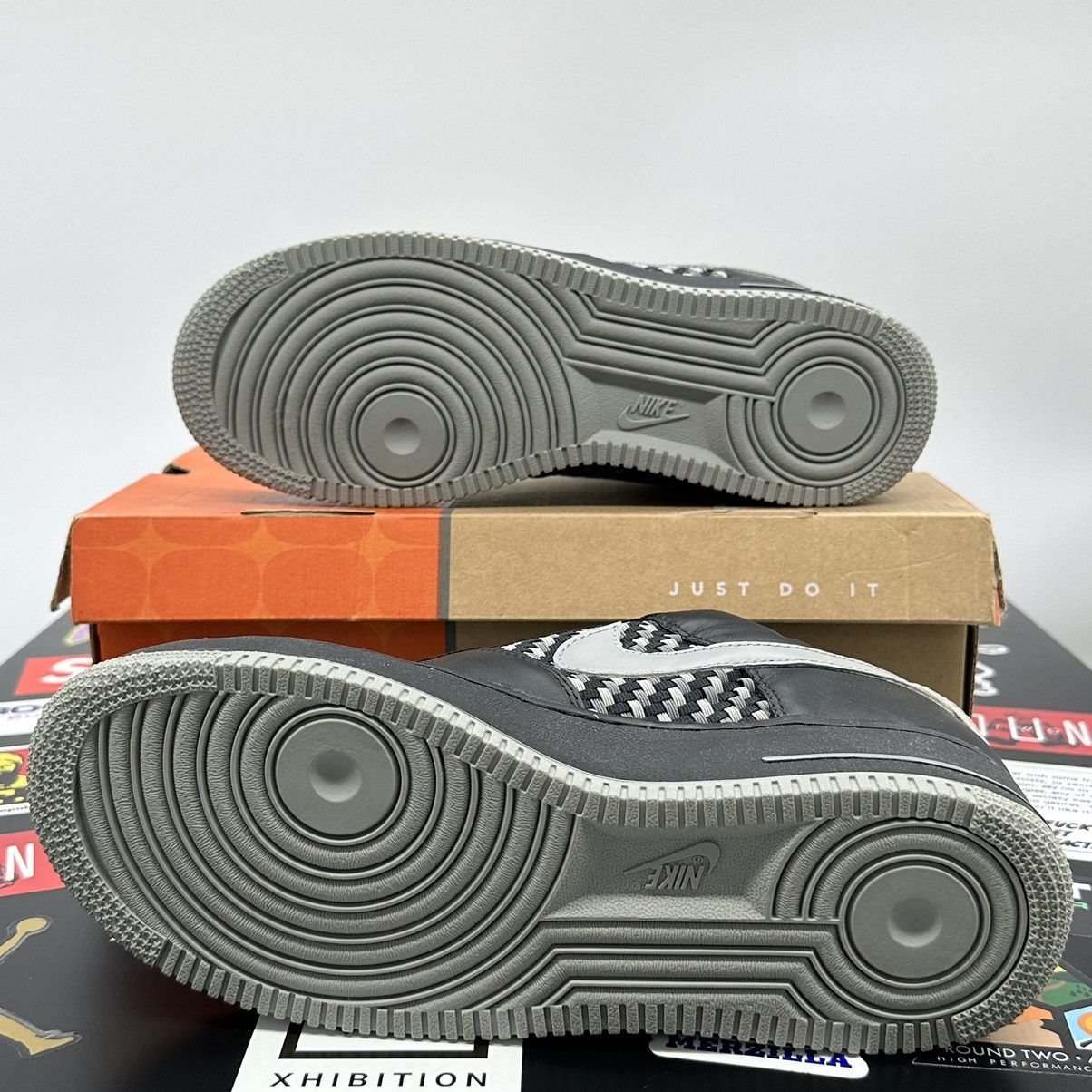 Nike Vintage Nike Air Force 1 Premium Woven Grey Size US 9 / EU 42 - 7 Thumbnail