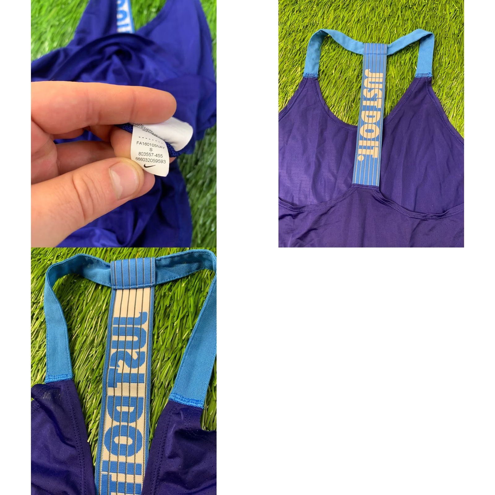 Nike NIKE DRI-FIT JUST DO IT ORIGINAL 2016 WOMEN VEST SLEEVELESS SHIRT JERSEY SIZE S Blue Size S / US 4 / IT 40 - 8 Thumbnail