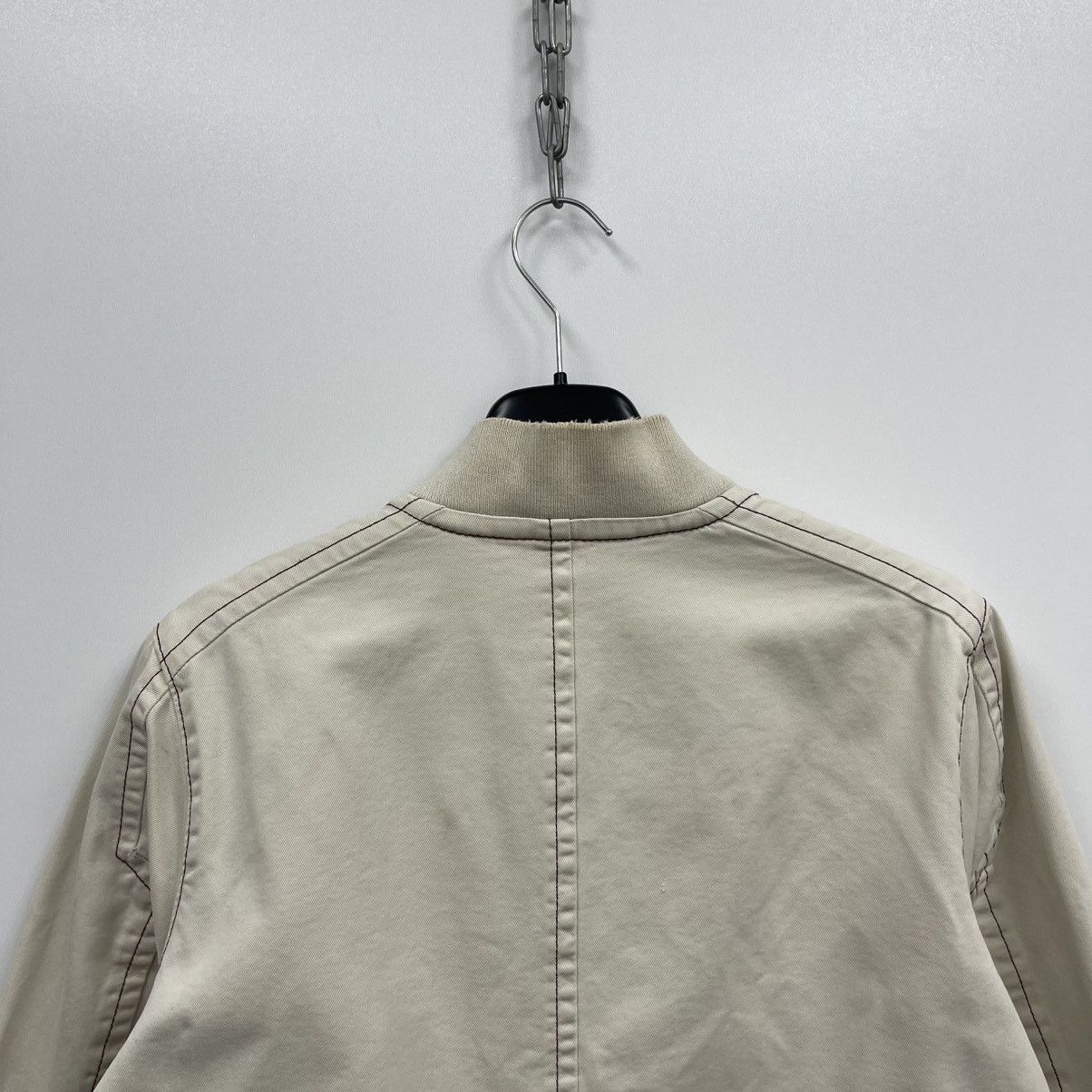 Dsquared2 Dsquared2 Distressed Vintage Cotton Jacket White Rare Size US M / EU 48-50 / 2 - 8 Thumbnail