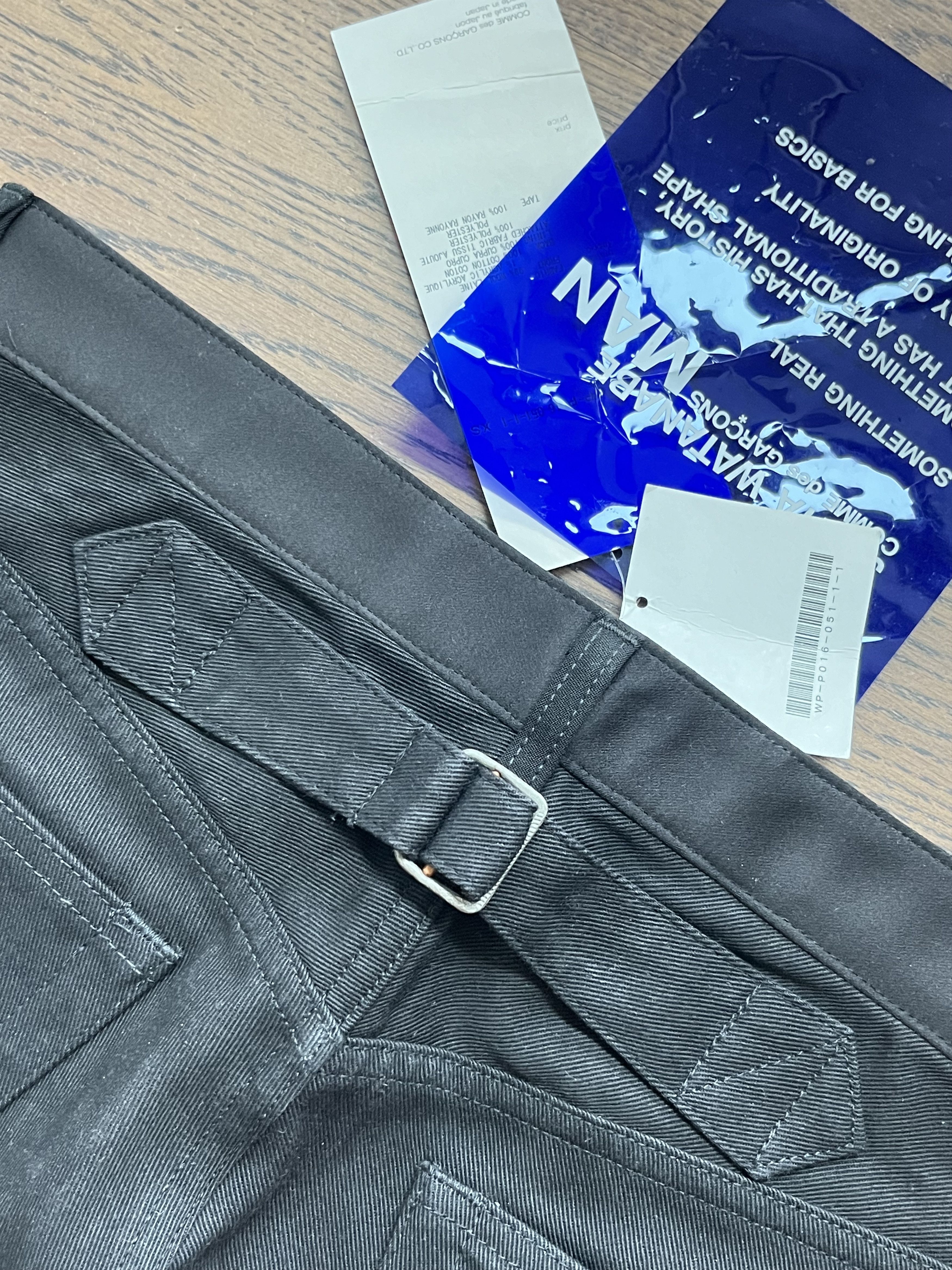 Junya Watanabe Junya Watanabe MAN Comme des Garcons Black Tuexdo Jeans XS Size US 30 / EU 46 - 9 Thumbnail