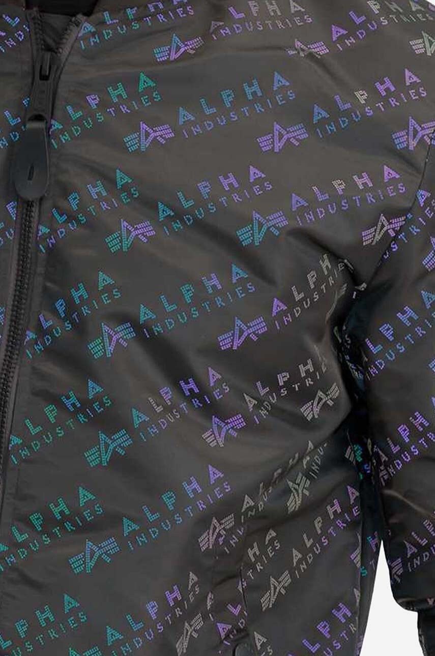 Alpha Industries Alpha Industries MA-1 LW AOP RainbowReversible Bomber Jacket Size US L / EU 52-54 / 3 - 3 Thumbnail
