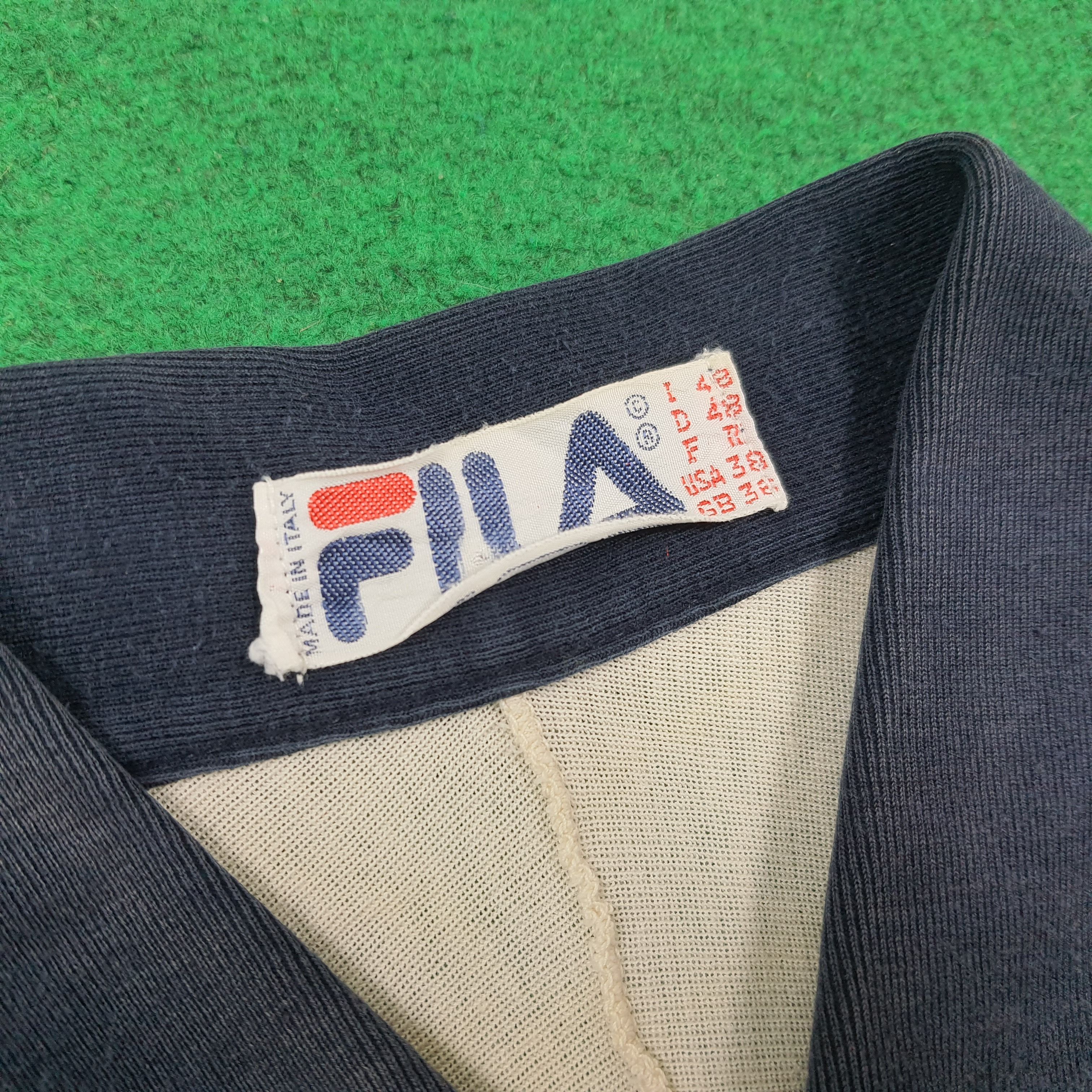 Fila Vintage FILA Sports Retro Beige Polo Shirt C301N60 Size US XS / EU 42 / 0 - 4 Thumbnail