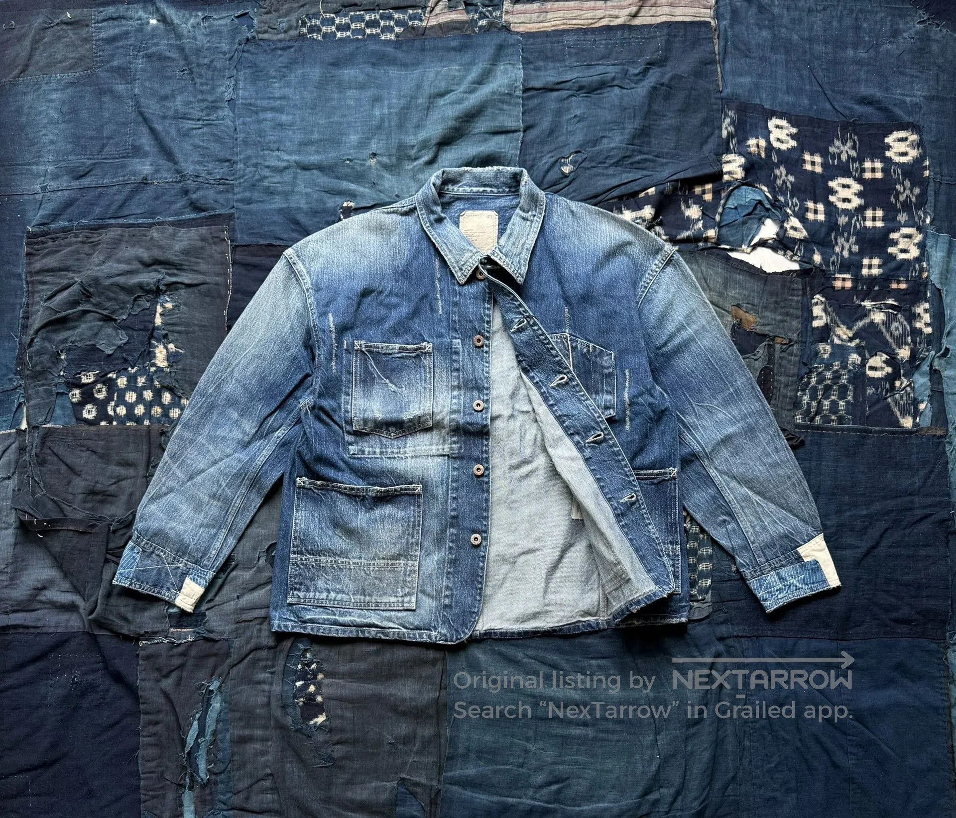 Madness MADNESS 4P Regenerated Denim Jacket. Size US M / EU 48-50 / 2 - 2 Thumbnail