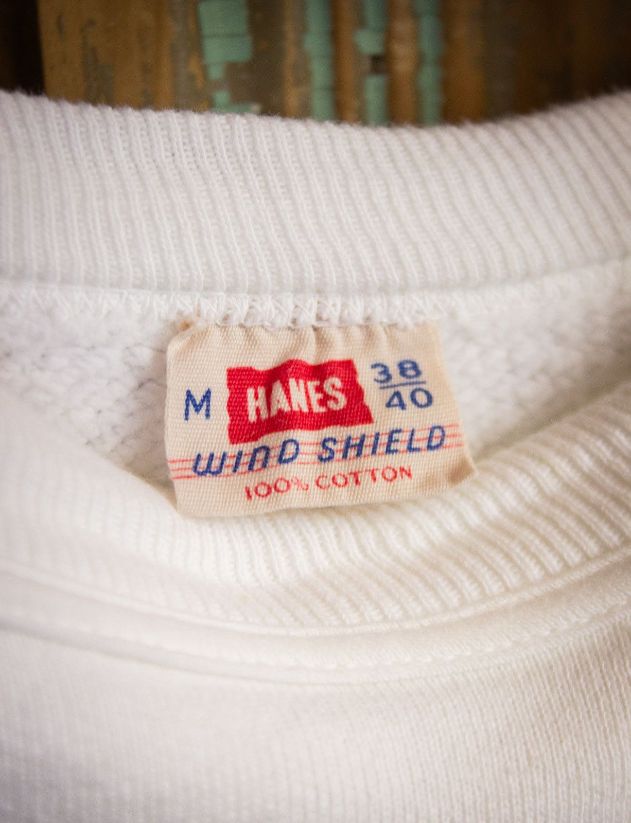 Vintage Vintage Hanes Wind Shield Sweatshirt 50s Size US S / EU 44-46 / 1 - 2 Thumbnail