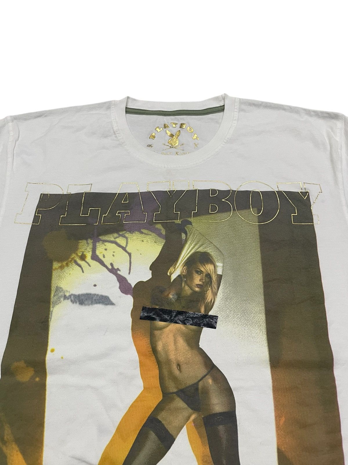 Marc Ecko × Playboy Photographed PLAYBOY By MARC ECKO T-shirt Size US XL / EU 56 / 4 - 2 Thumbnail