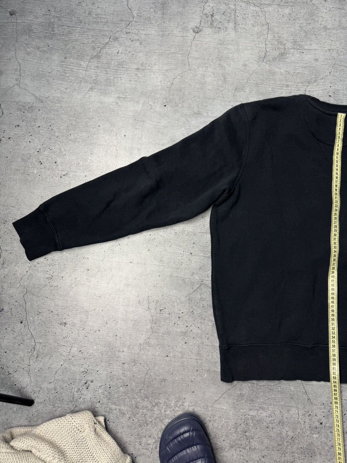 Nike Vintage 2000's Nike Y2K Sweatshirt Black Mens L Size US L / EU 52-54 / 3 - 10 Thumbnail