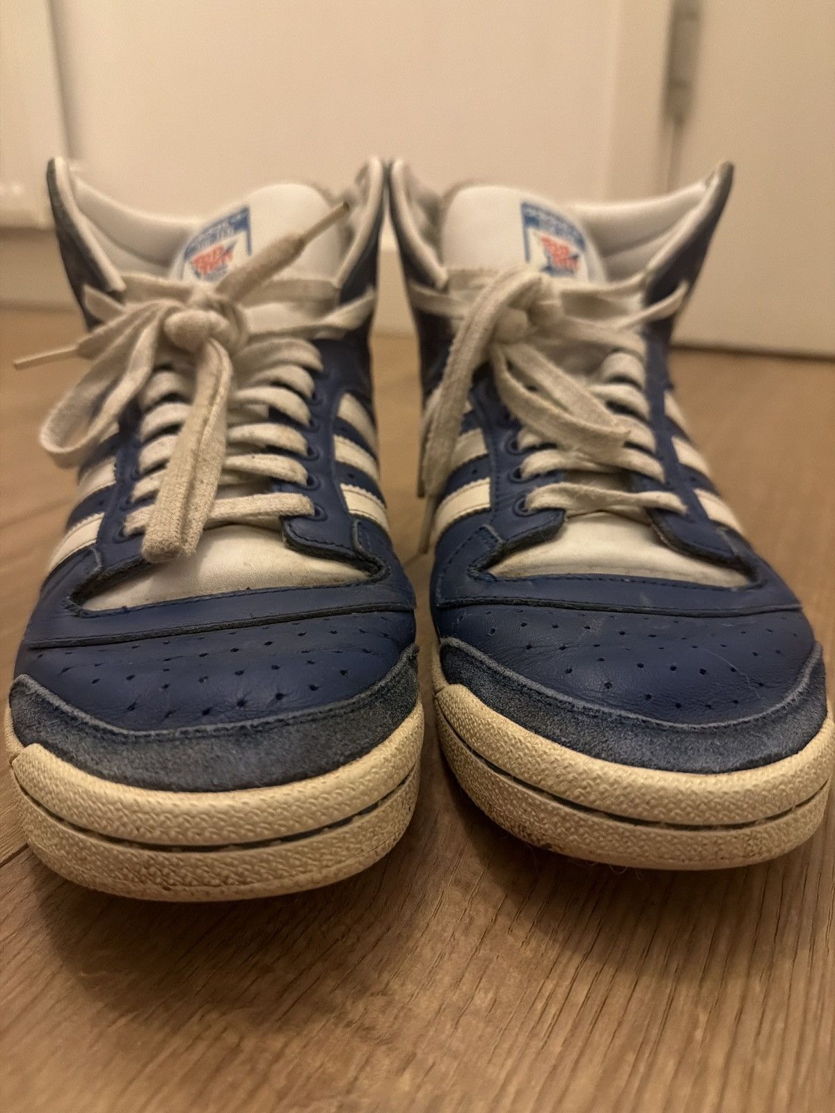 Adidas Adidas adistar hi top vintage sneakers trainers Size US 9.5 / EU 42-43 - 4 Thumbnail