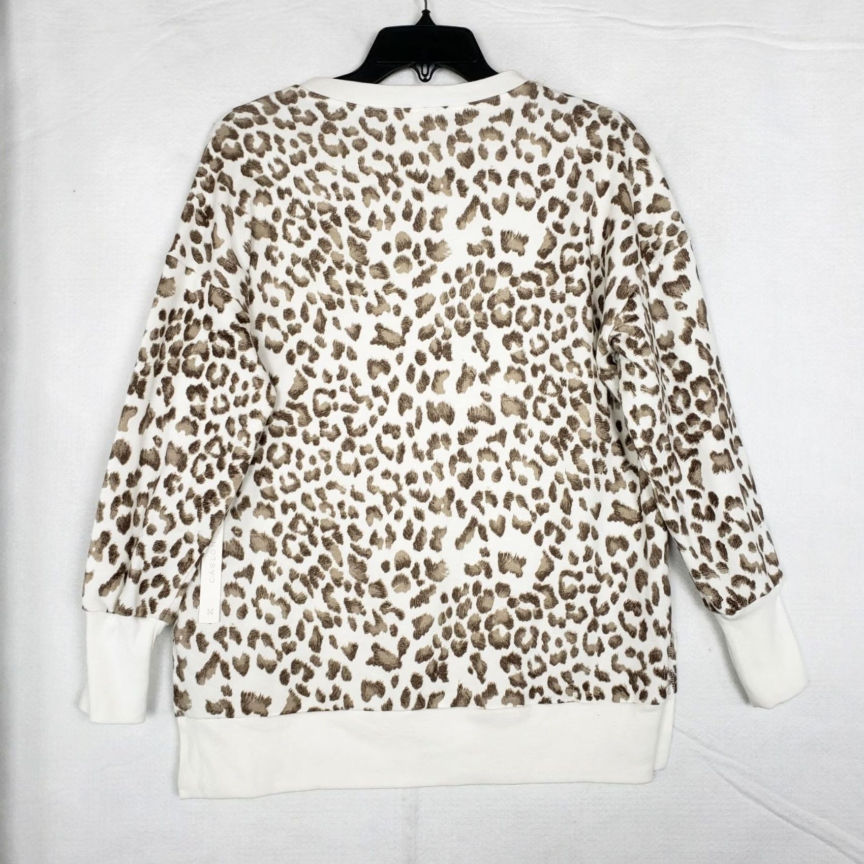 Vintage Caslon Top Womens XS Women OVERSIZED ANIMAL PRINTED Size NEW Size XS / US 0-2 / IT 36-38 - 2 Thumbnail