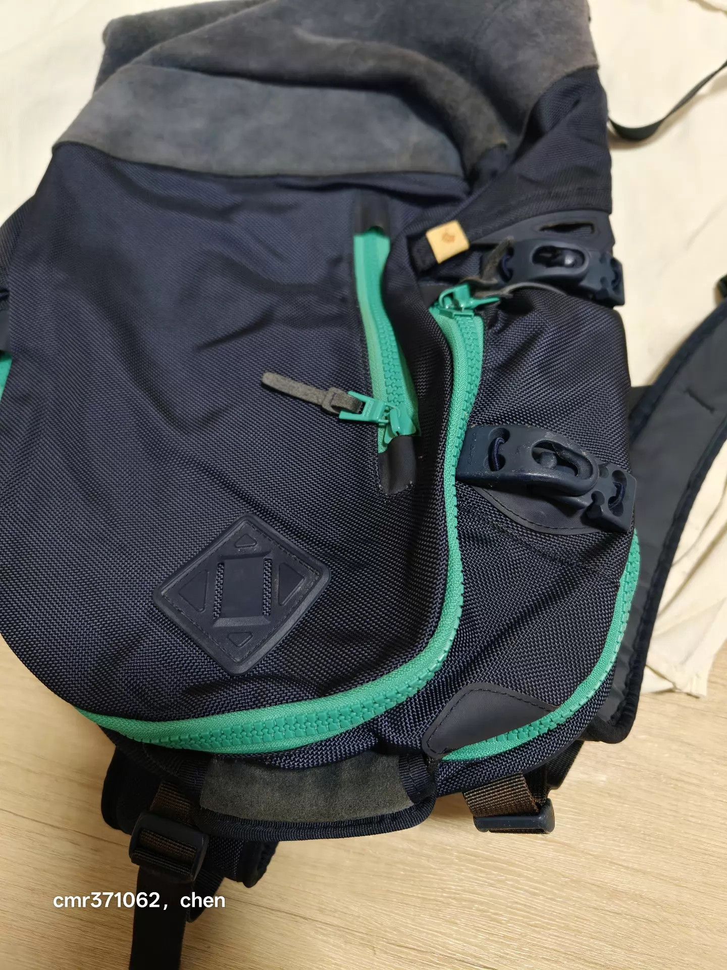 Visvim visvim 15aw ballistic 20l backpack navy 9/10 suede sole Size ONE SIZE - 6 Thumbnail