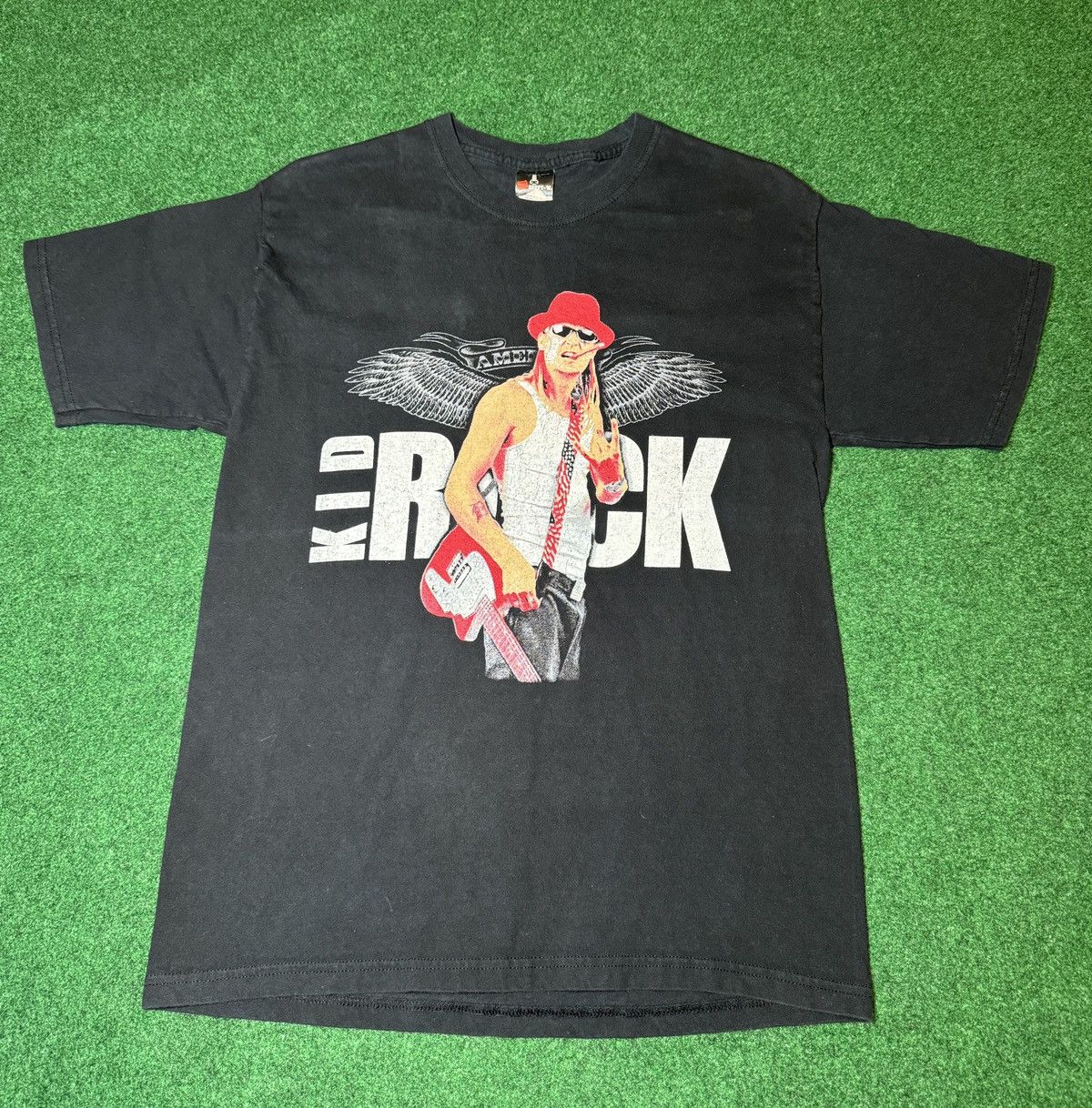 Y2K Kid Rock Bawitdaba 2006 Tour Hard Rock Rap T Shirt