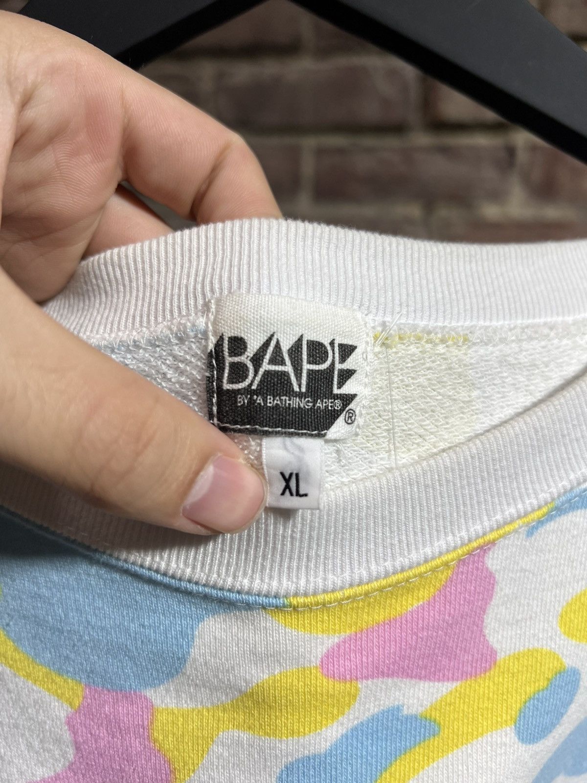 Bape BAPE Cotton Candy Camo Short-Sleeve Crewneck Size US XL / EU 56 / 4 - 3 Thumbnail
