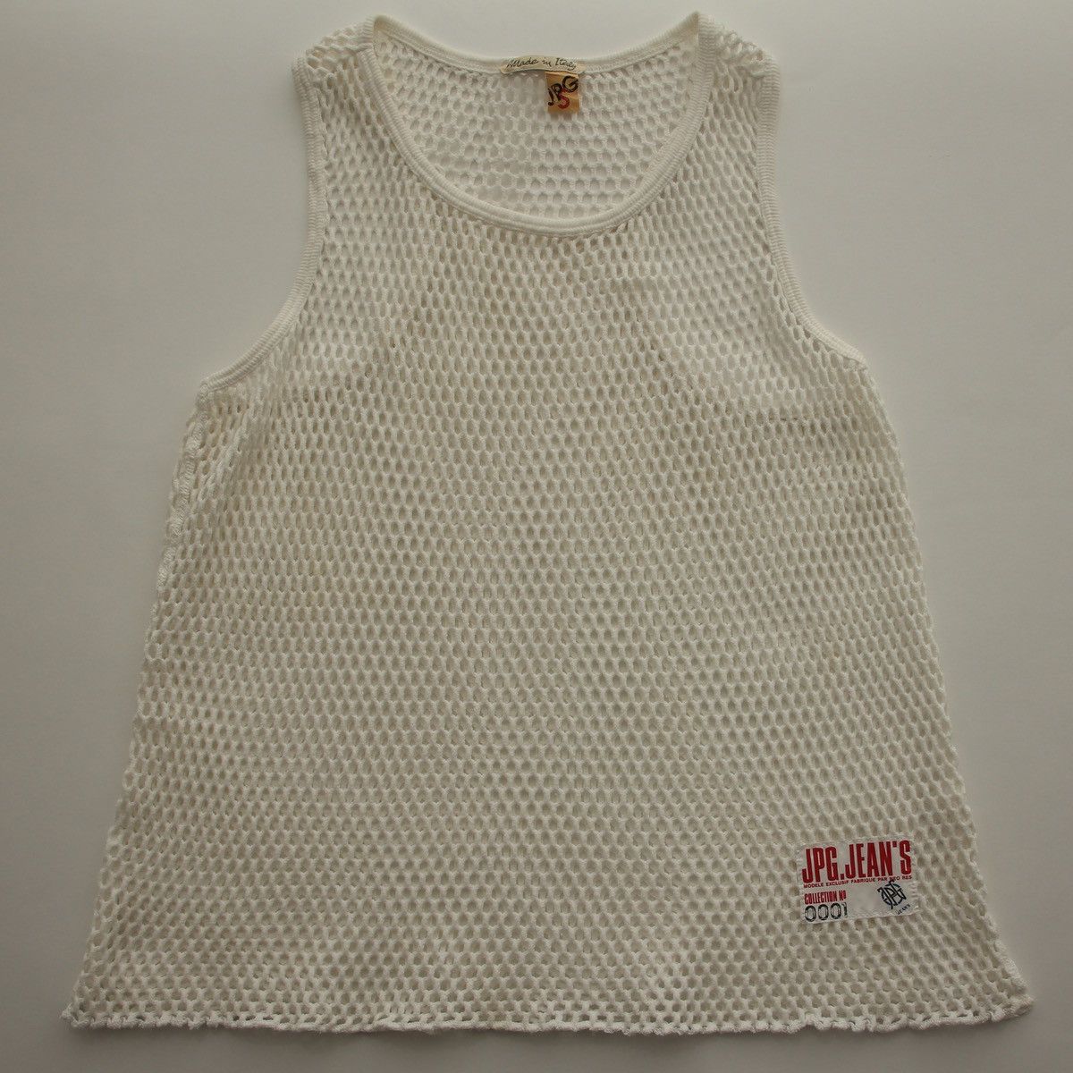 Jean Paul Gaultier Jean Paul Gaultier Fishnet Top White S Size S / US 4 / IT 40 - 1 Thumbnail