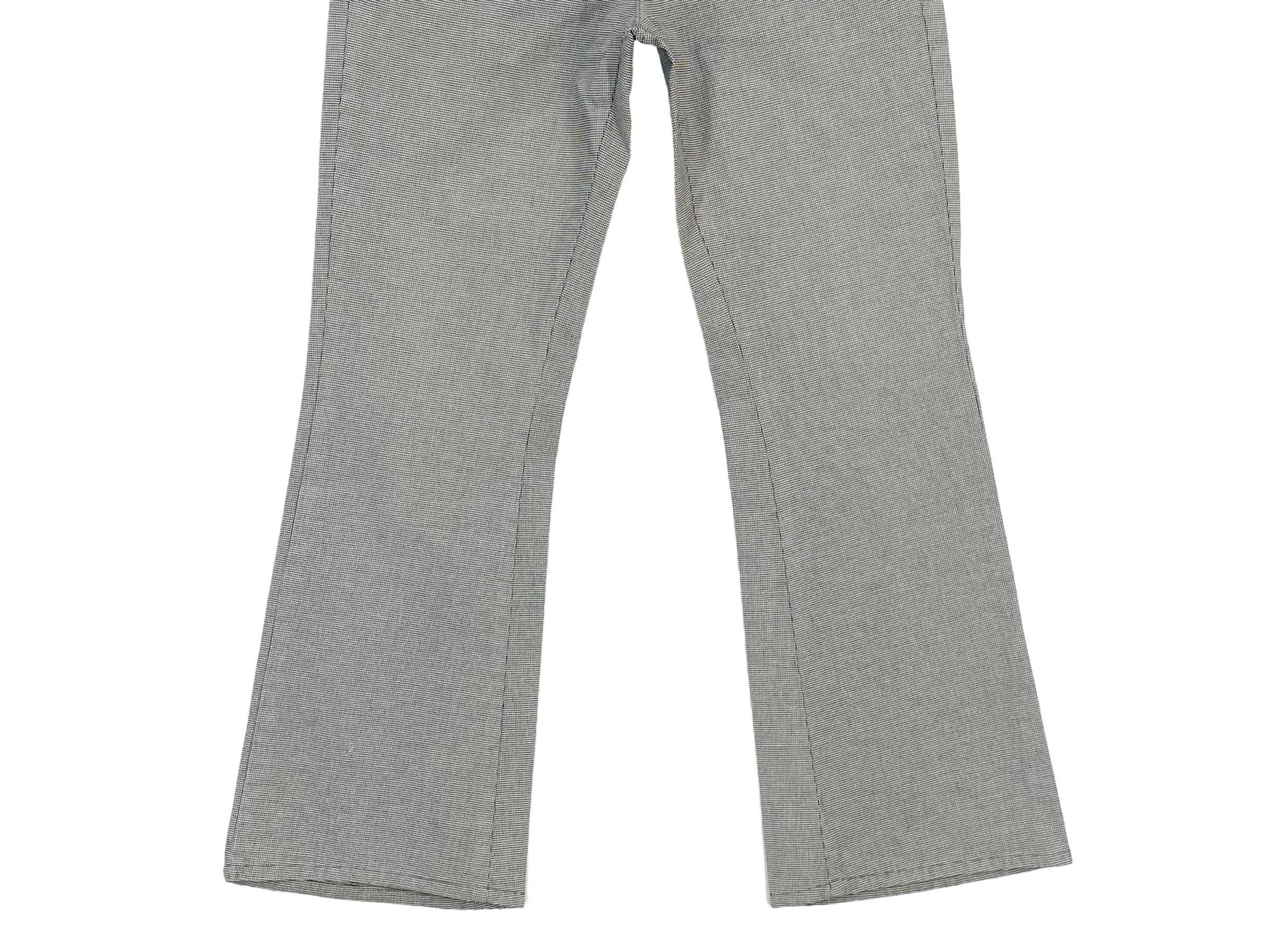 Japanese Brand Et Boite Japanese Brand Checkered Pattern Boot Cut Jeans Size US 27 - 4 Thumbnail