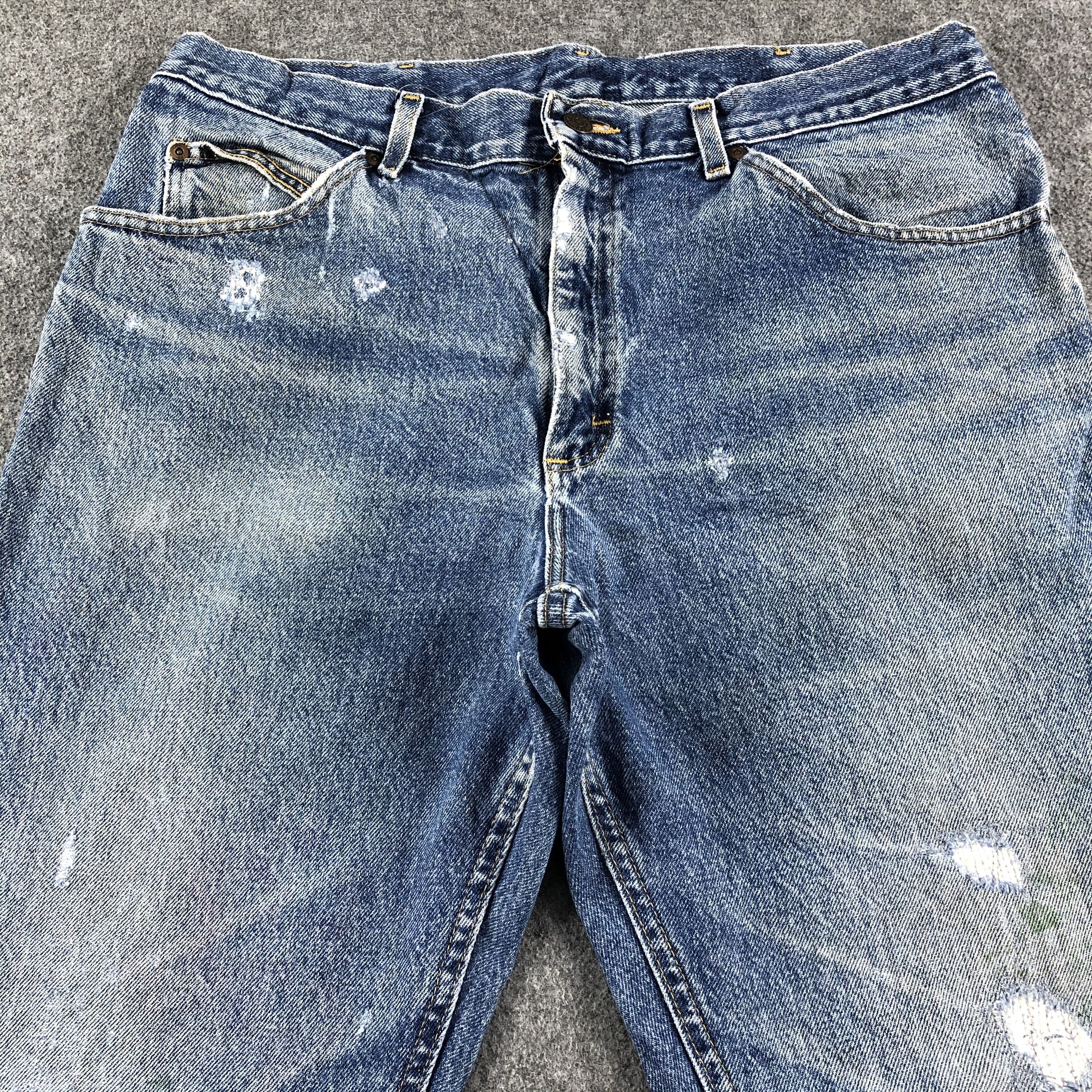 Lee Vintage Blue Wash Lee Jeans-J2567 Size US 36 / EU 52 - 3 Thumbnail