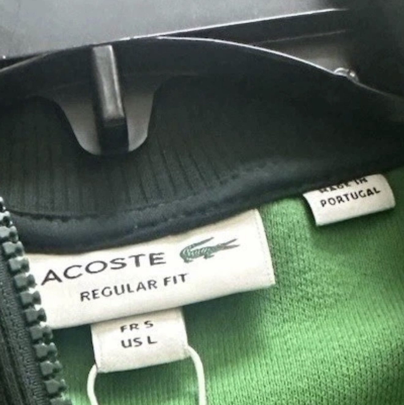 Lacoste Lacisye zop-fromt patterned blocked sweatshirt Size US L / EU 52-54 / 3 - 3 Thumbnail