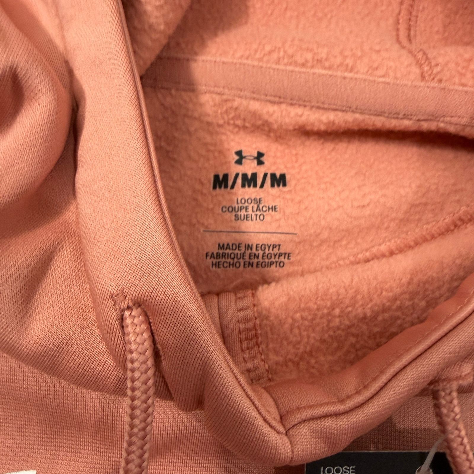 Under Armour Under Armour Fleece Big Logo Hoodie Medium Canyon Pink NEW Size M / US 6-8 / IT 42-44 - 5 Thumbnail