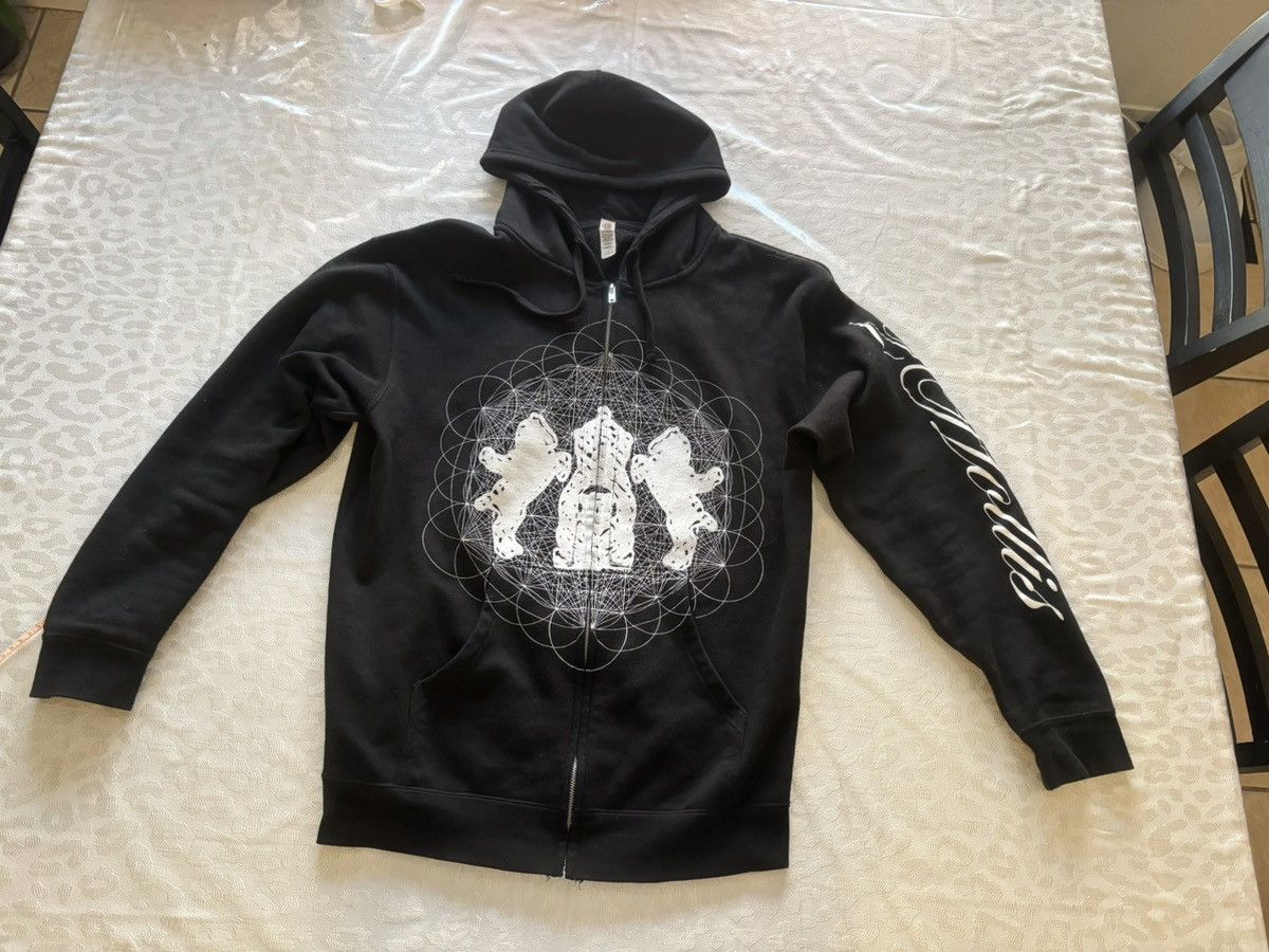 2hollis Star tour zip up hoodie