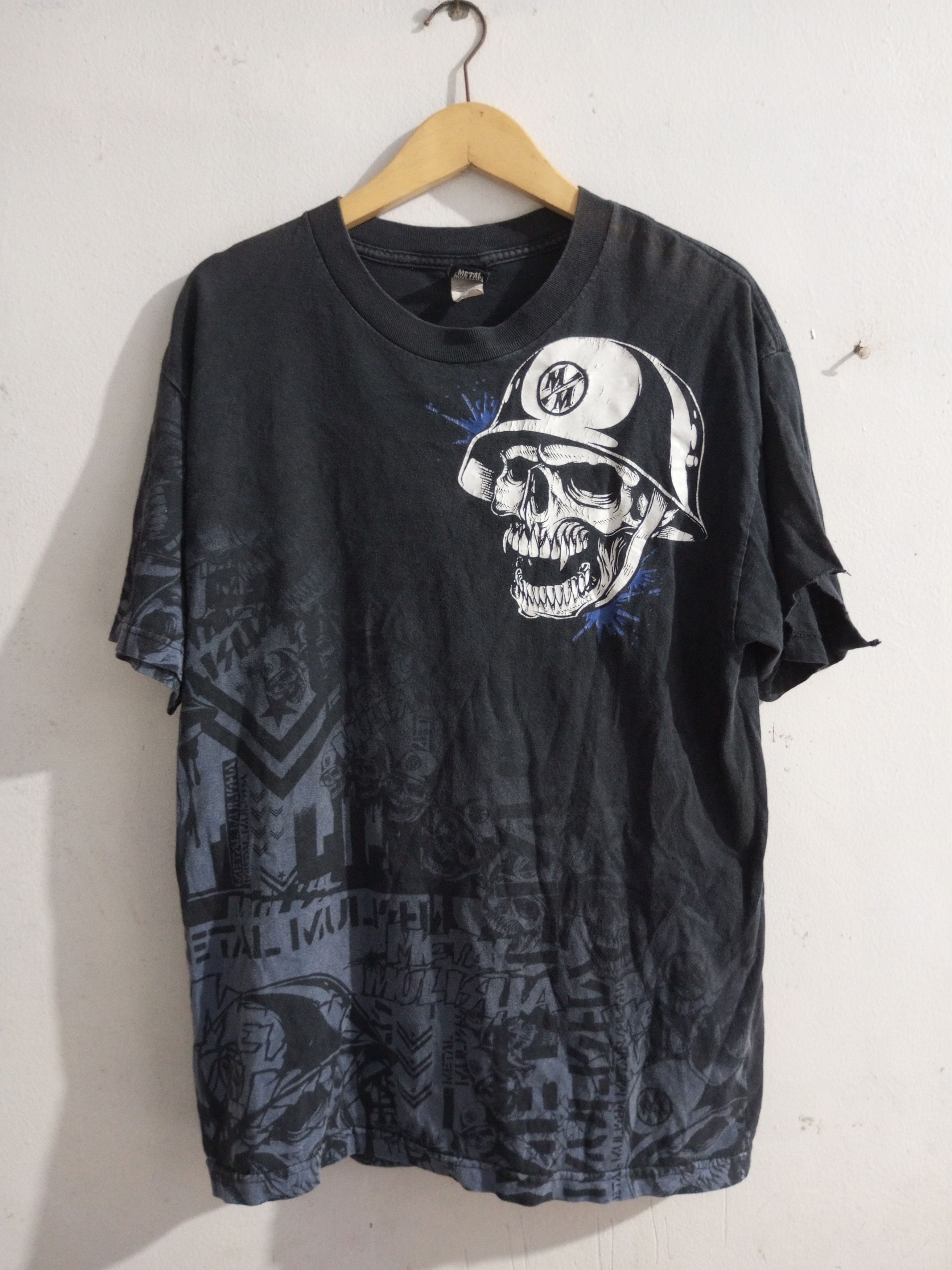 Metal Mulisha Vintage metal mulisha destroyed tshirt Size US L / EU 52-54 / 3 - 1 Thumbnail