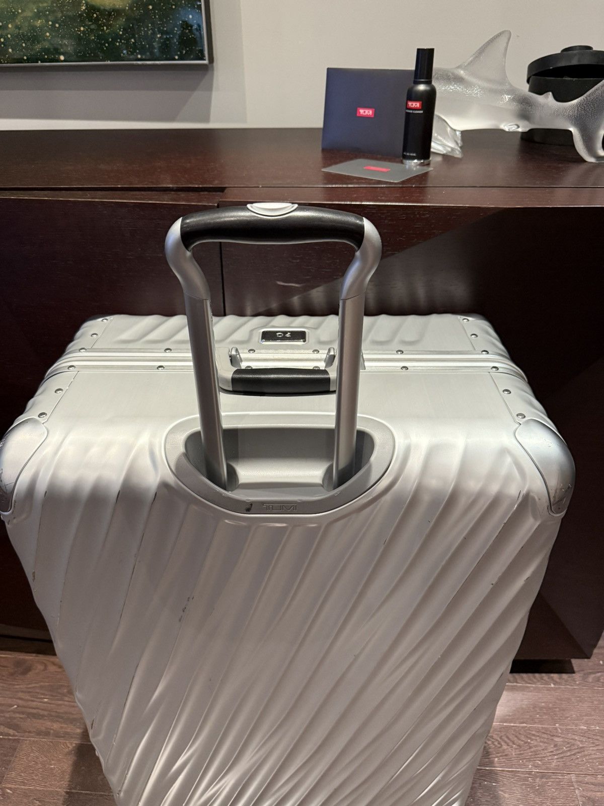 Tumi TUMI Extended Trip Packing Case Silver Aluminum 31” Luggage Size ONE SIZE - 9 Thumbnail