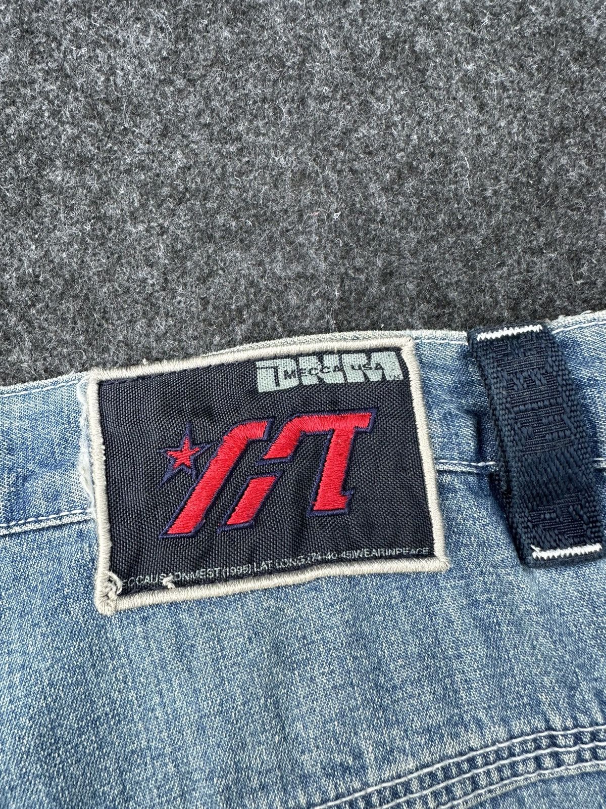 Dogtown × JNCO × Mecca Mecca Usa Baggy Short Denim Pant Size 36 D82 Size US 36 / EU 52 - 9 Thumbnail