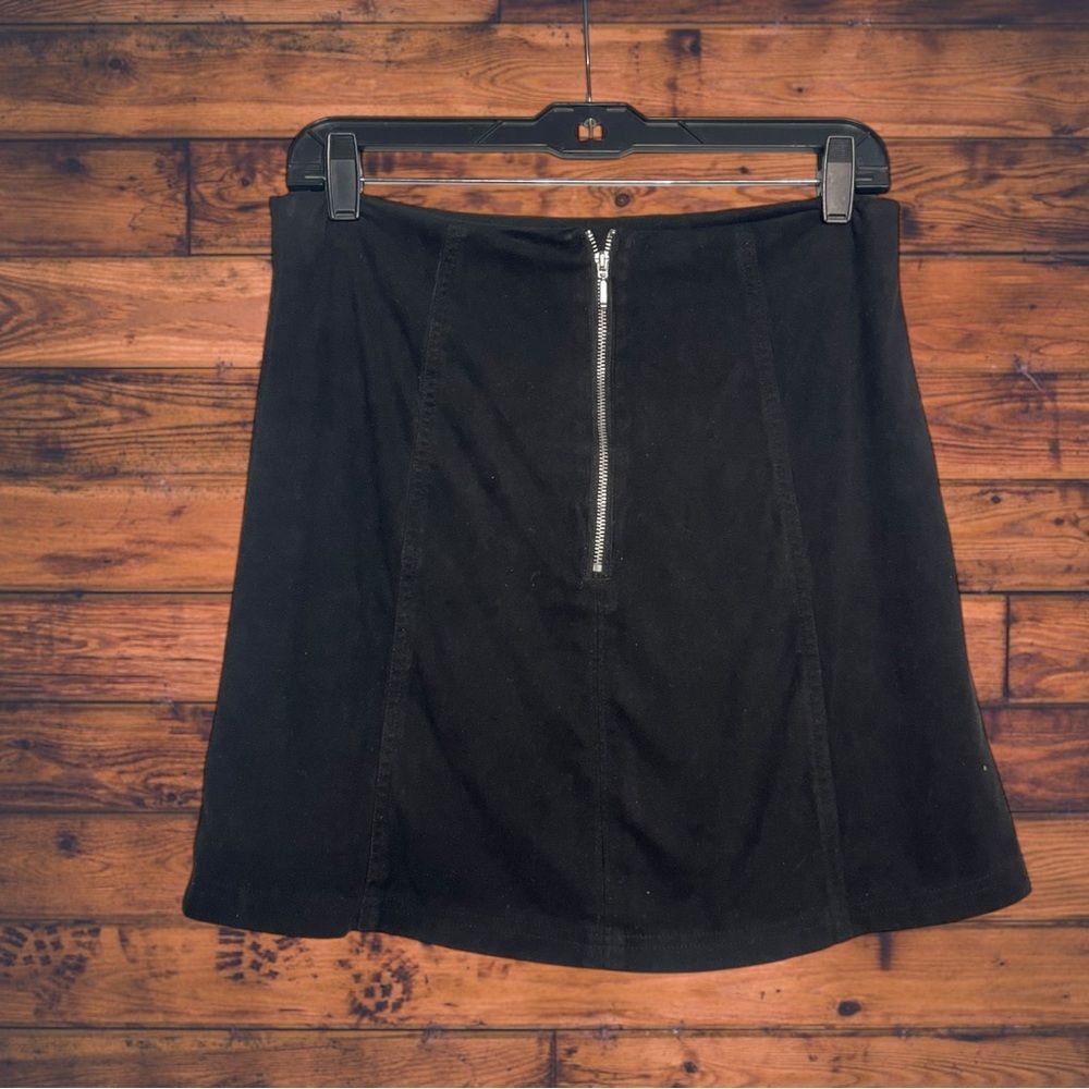 Other Mi Ami Black Velvet Skirt Medium Size 30" / US 8 / IT 44 - 2 Thumbnail
