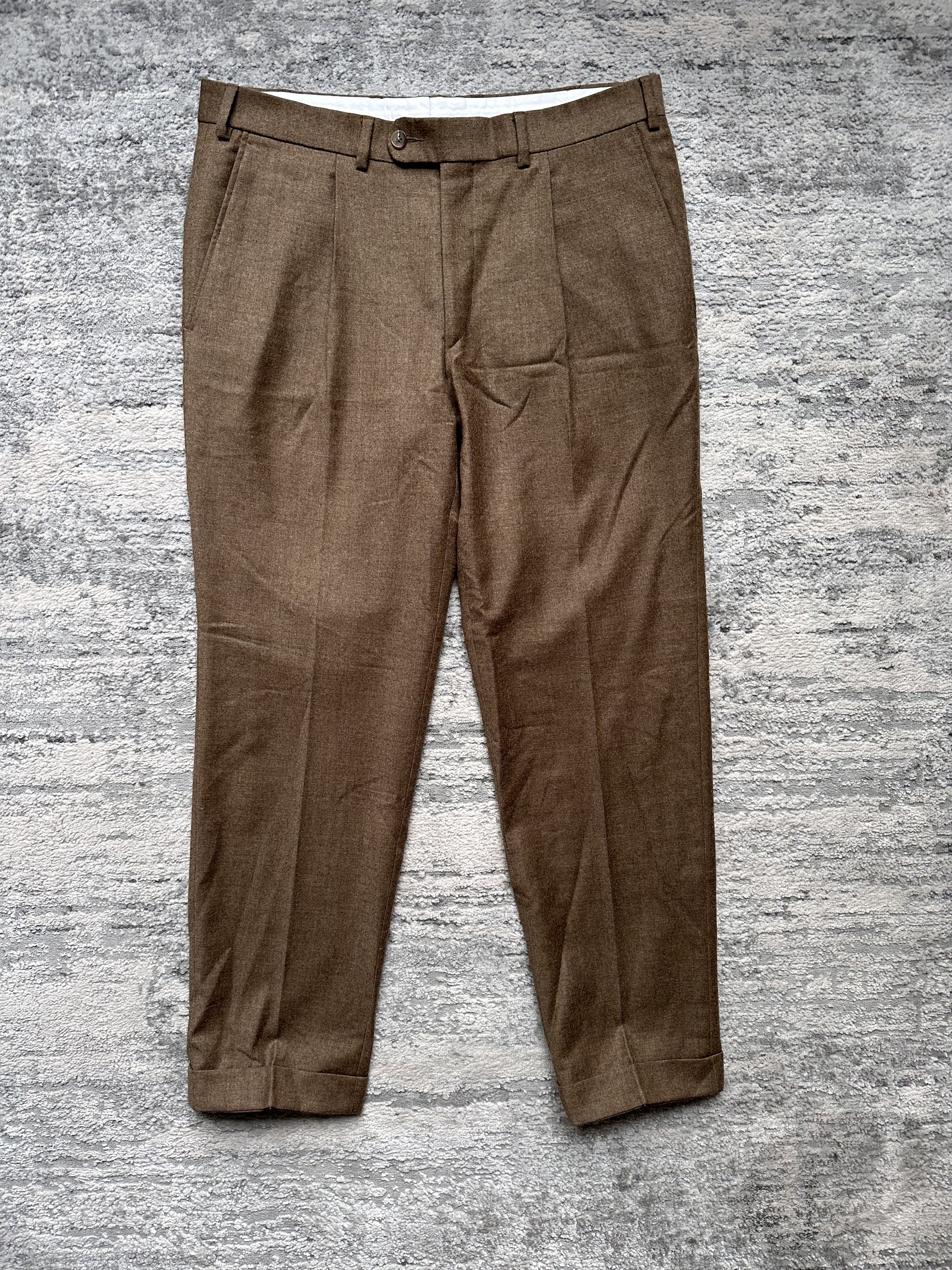 Burberry Burberry vintage wool pants Size US 32 / EU 48 - 1 Thumbnail