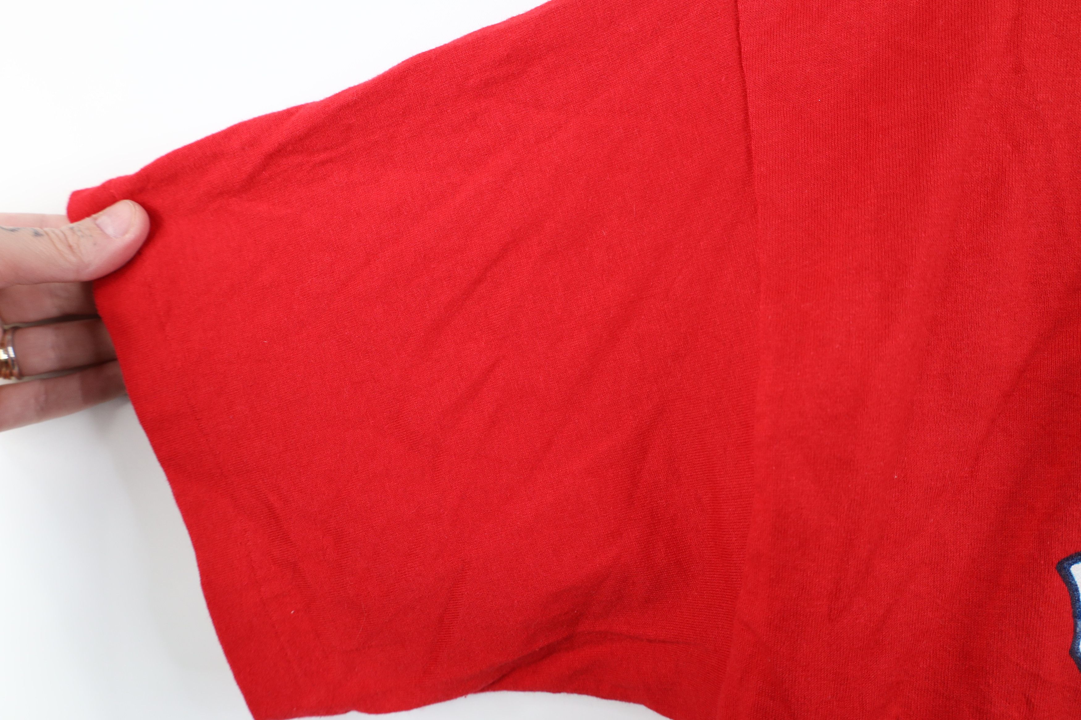 Vintage Vintage 70s 80s Rawlings Red Sox Baseball T-Shirt Red USA Size US XL / EU 56 / 4 - 10 Thumbnail
