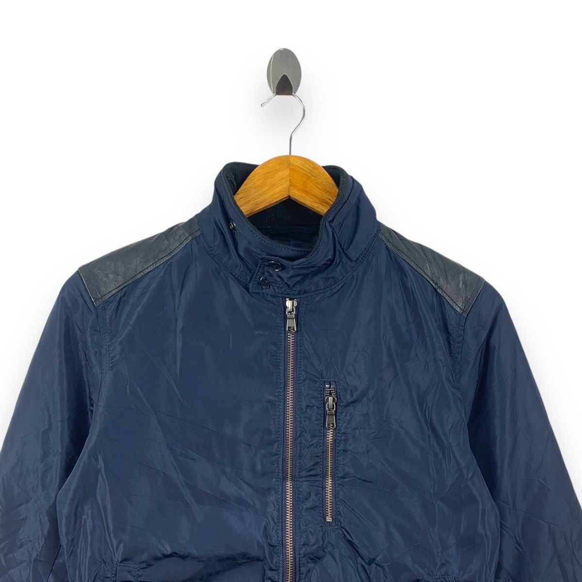 Yohji Yamamoto TETE HOMME By Yohji Yamamoto Zipper Windbreaker Jacket Size US S / EU 44-46 / 1 - 2 Thumbnail