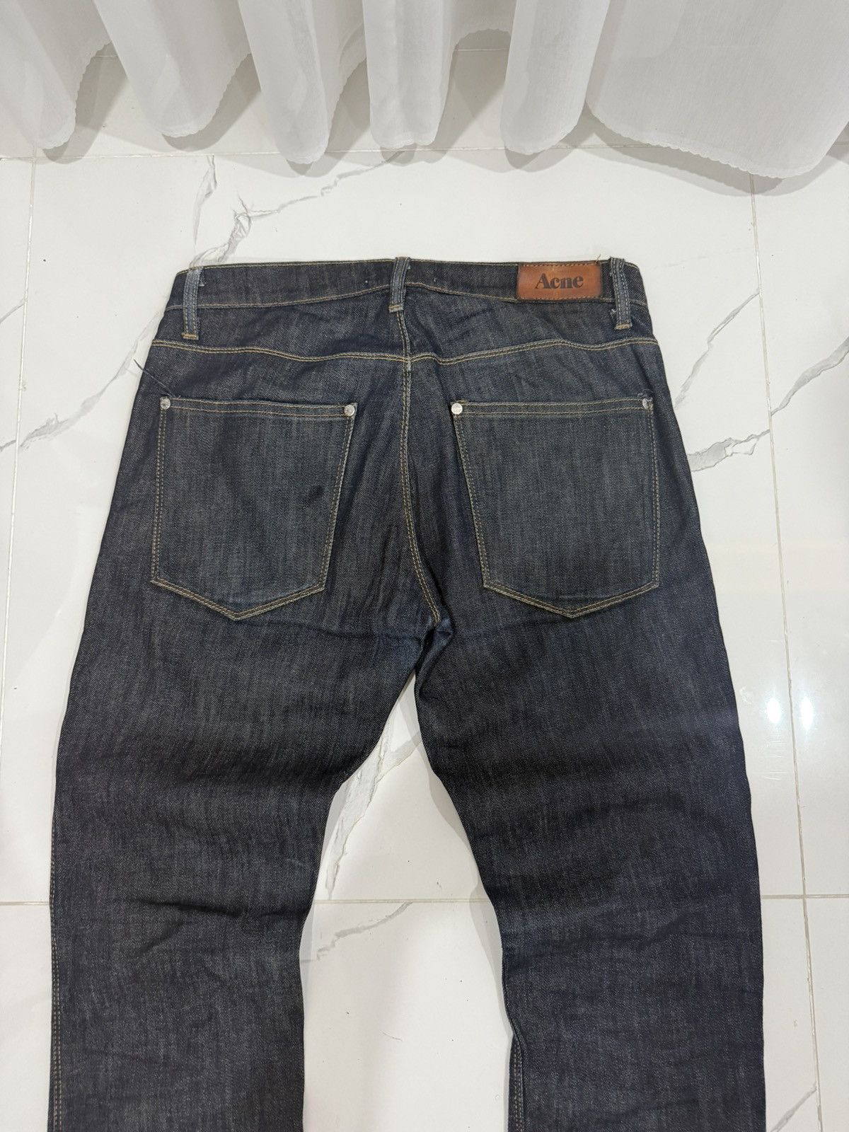 Acne Studios 00’s ACNE STUDIOS RARE Y2K SLIM JEANS AVANT-GARDE Size US 30 / EU 46 - 15 Thumbnail