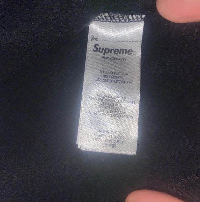 Supreme supreme x kate moss black hoodie Size US S / EU 44-46 / 1 - 2 Thumbnail